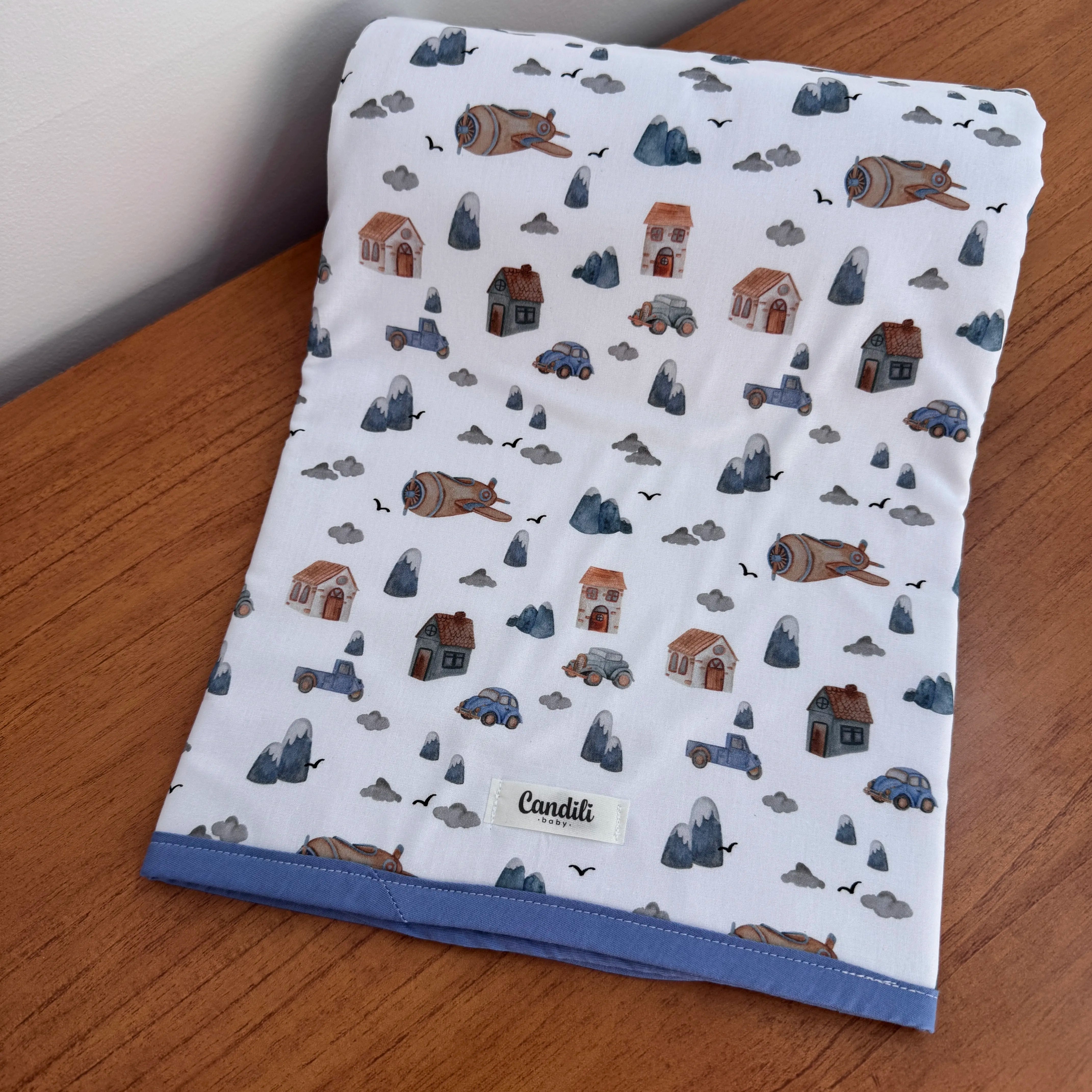 Kit Ternura 10 peças - Carros e Montanhas