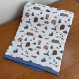 Kit Maternidade 20 peças - Carros e Montanhas