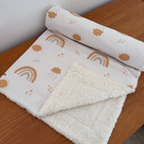 Cobertor Carneirinho - Arco-íris