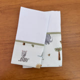 Kit Amamentação 2 Peças: Fralda de Ombro e Fralda de Boca - Safari Banho de Sol