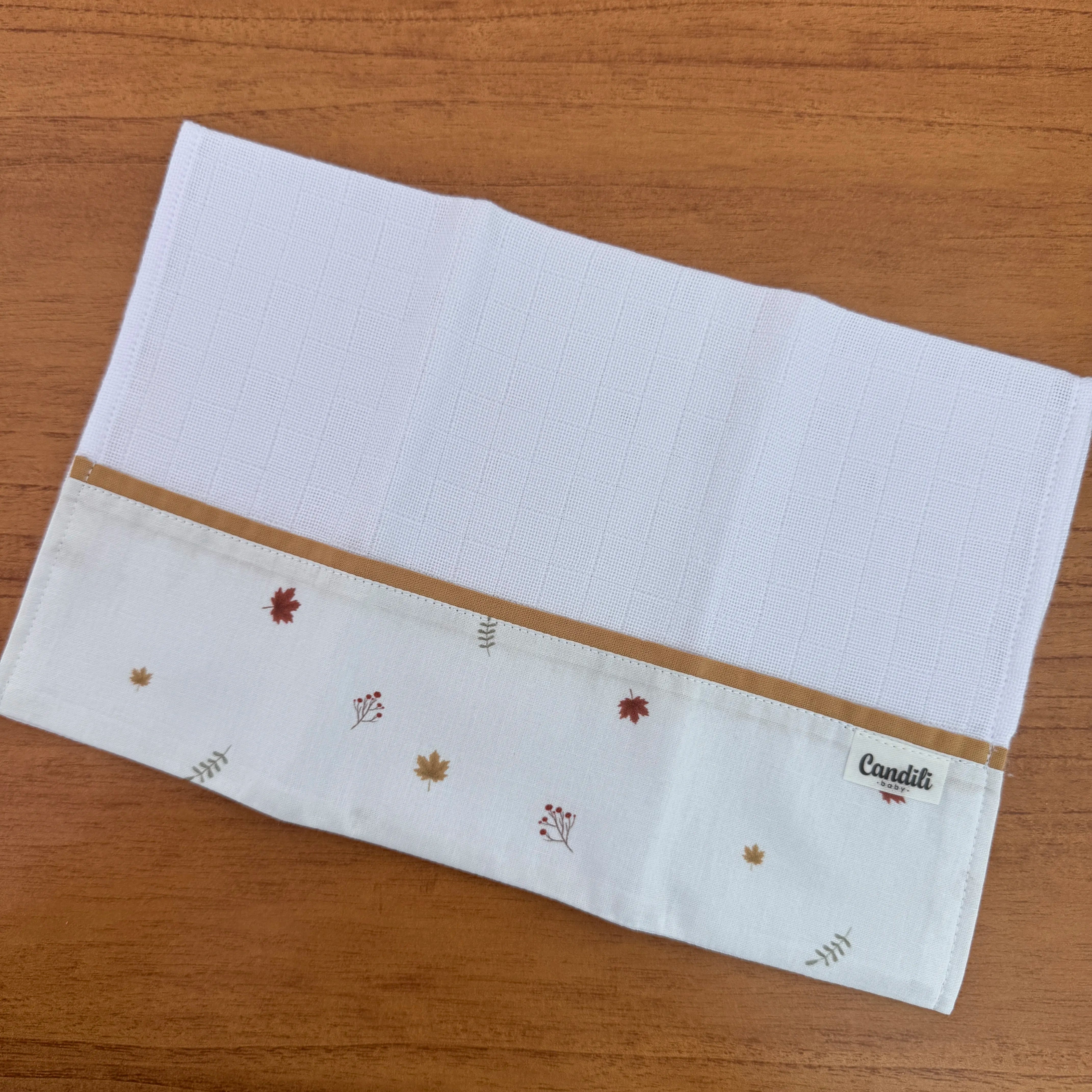 Fralda de Boca Barradinho - Folhas de Outono