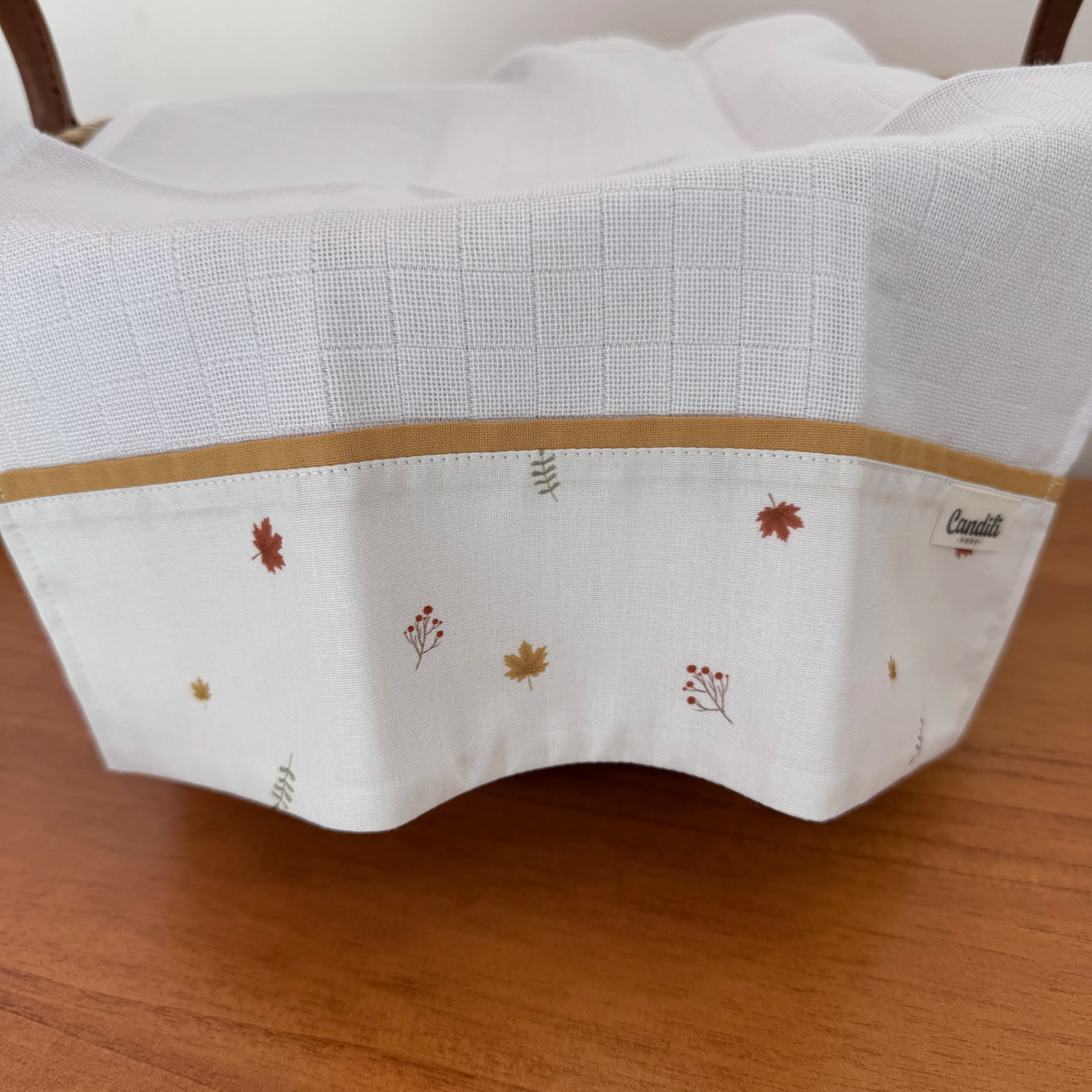 Fralda de Boca Barradinho - Folhas de Outono