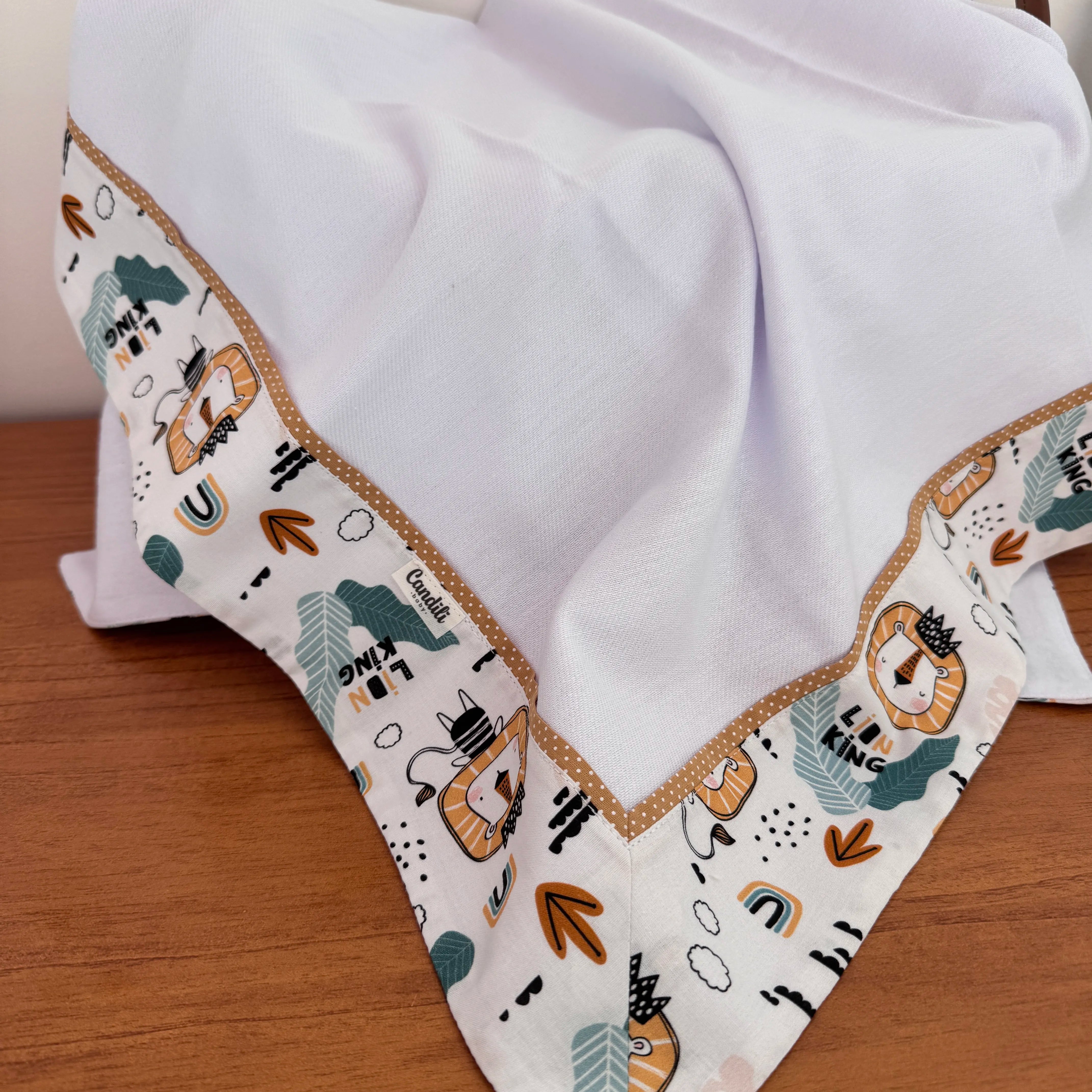 Cueiro Flanelado - Rei Leão