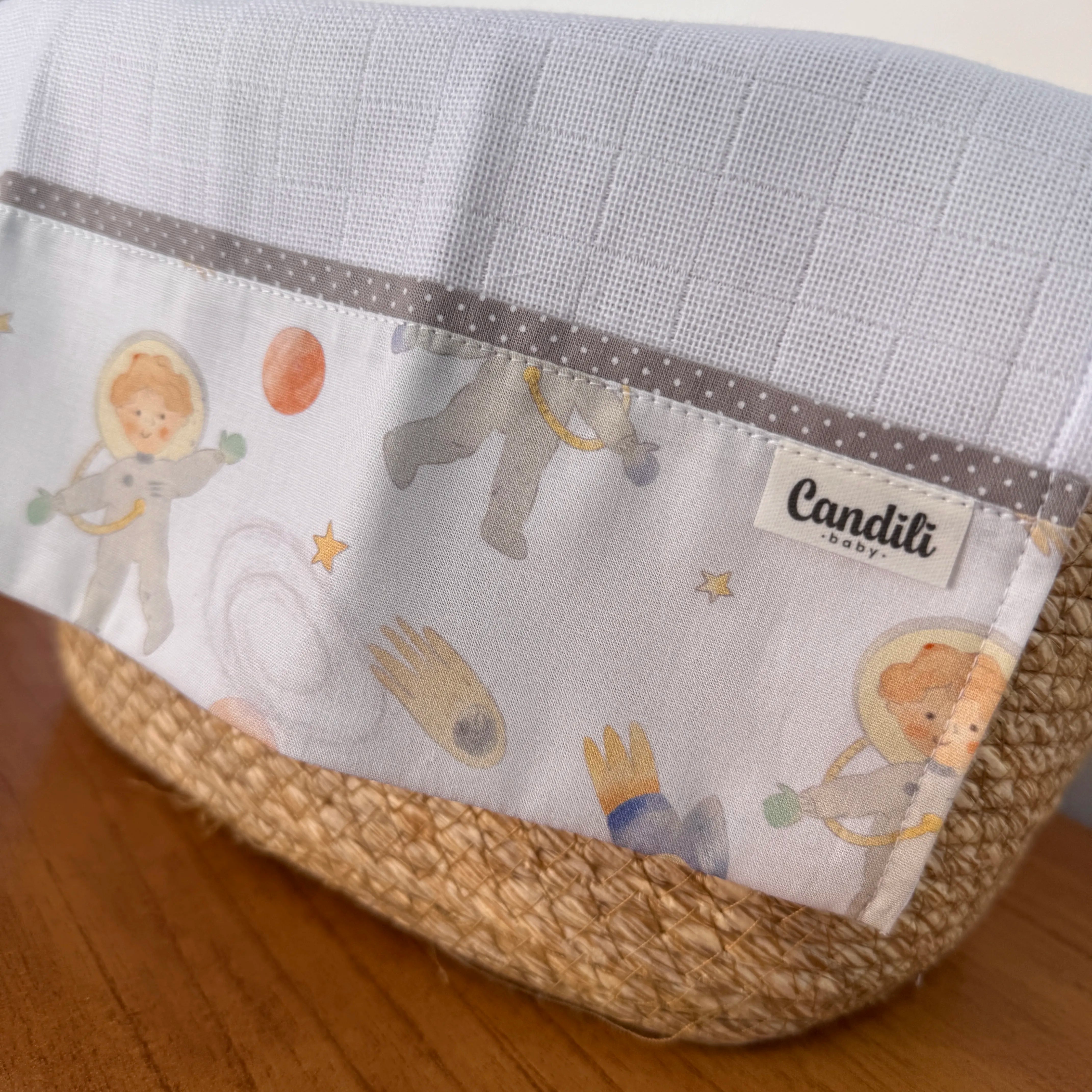 Fralda de Boca Barradinho - Pequeno Astronauta