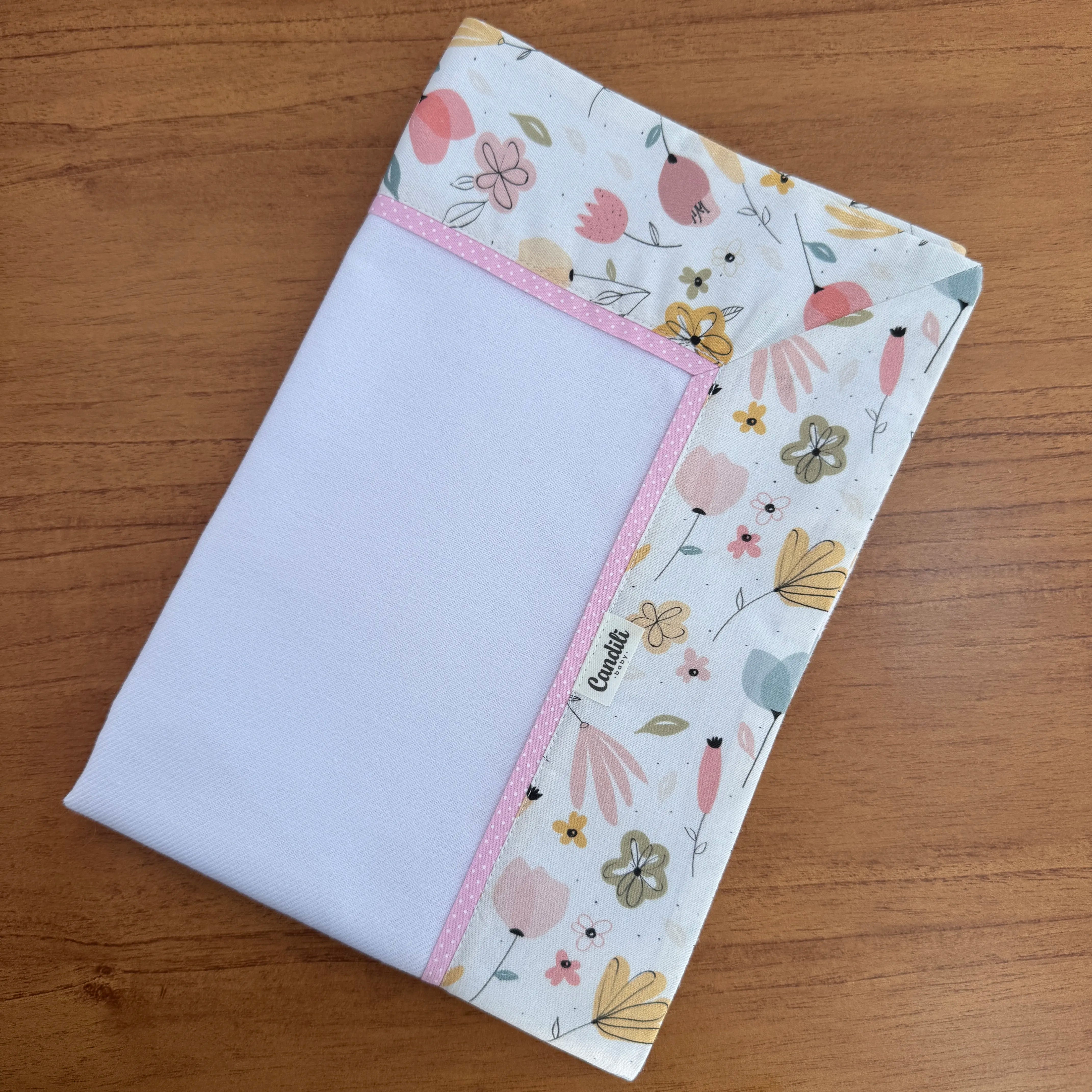 Cueiro Flanelado - Floral