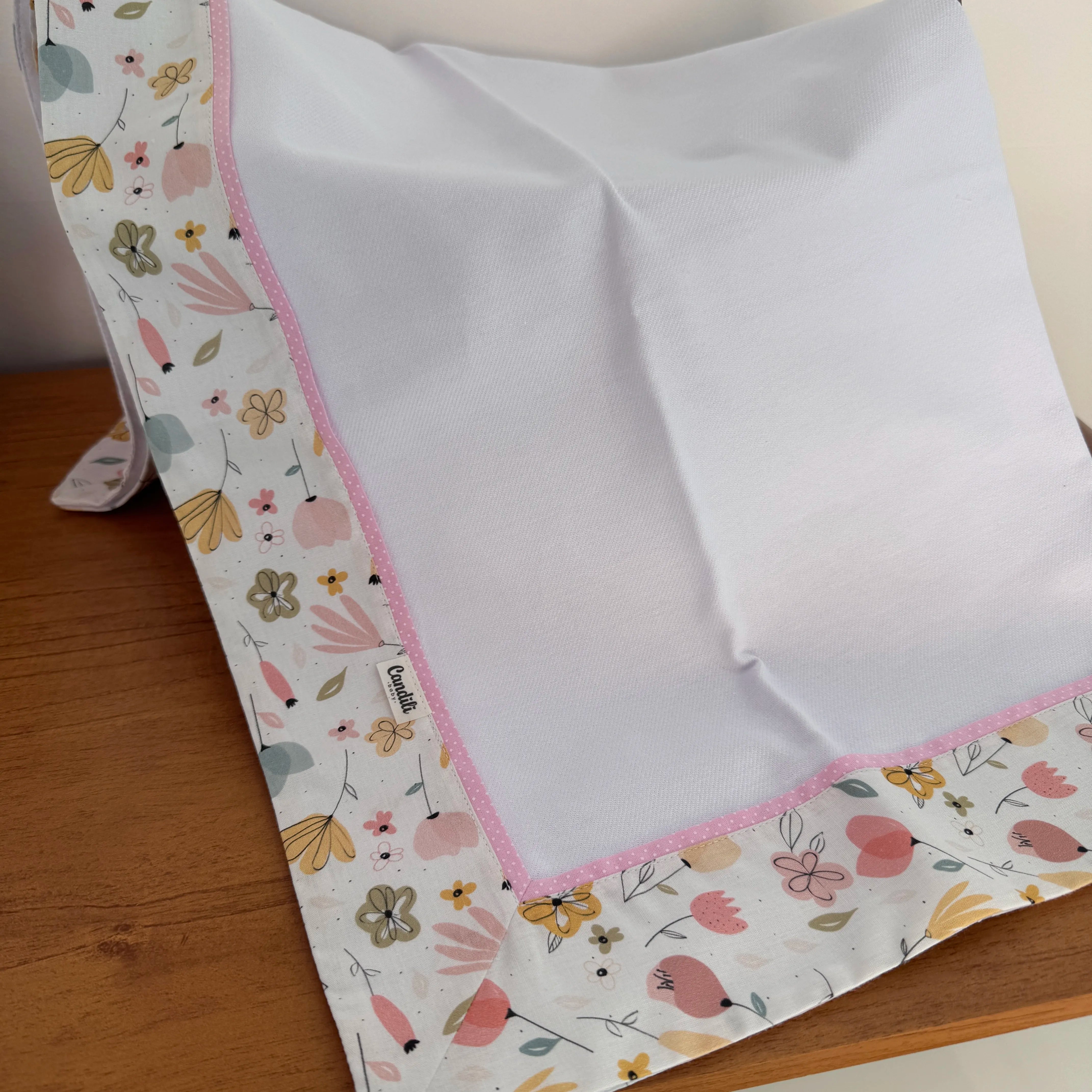 Cueiro Flanelado - Floral