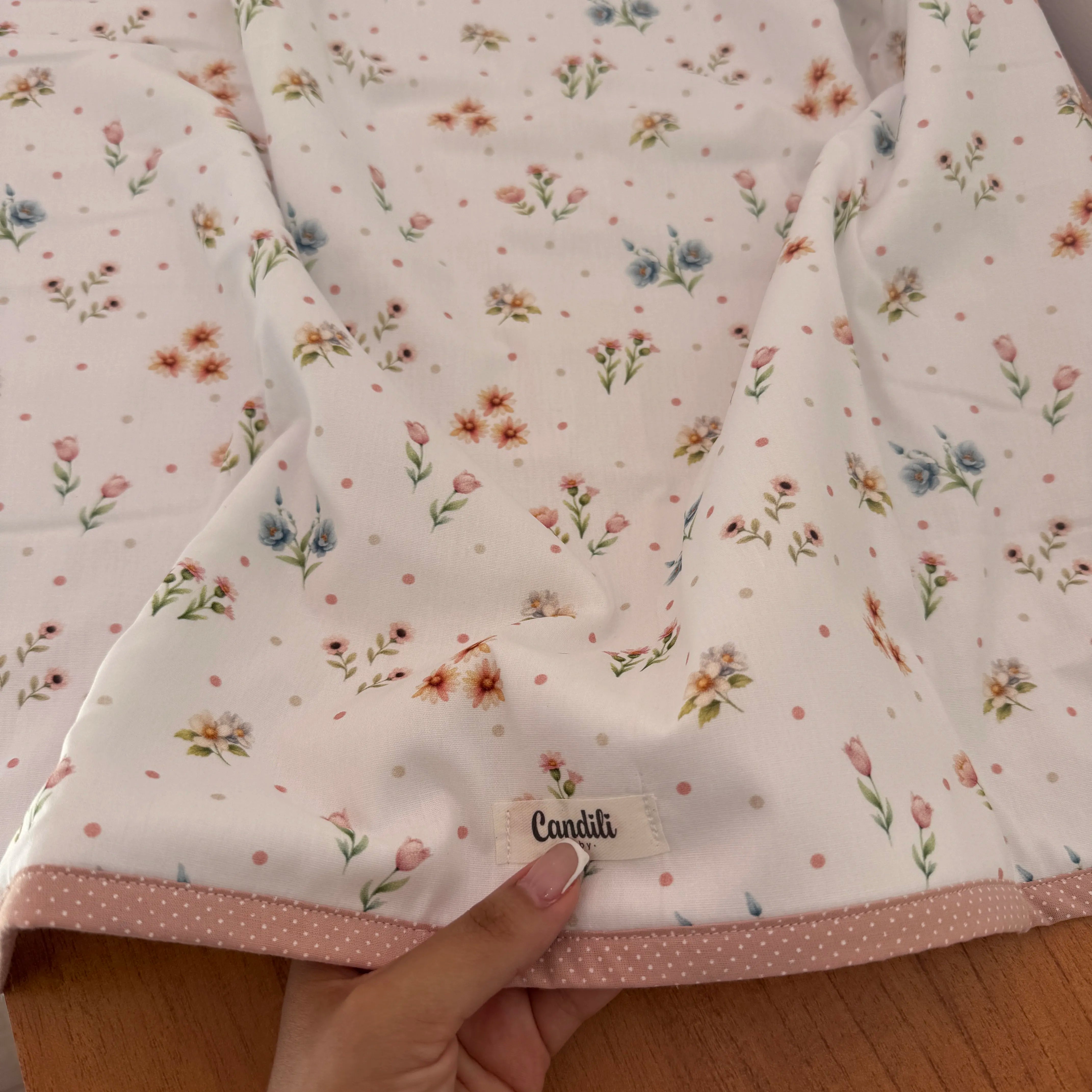 Manta Dupla Face - Primavera