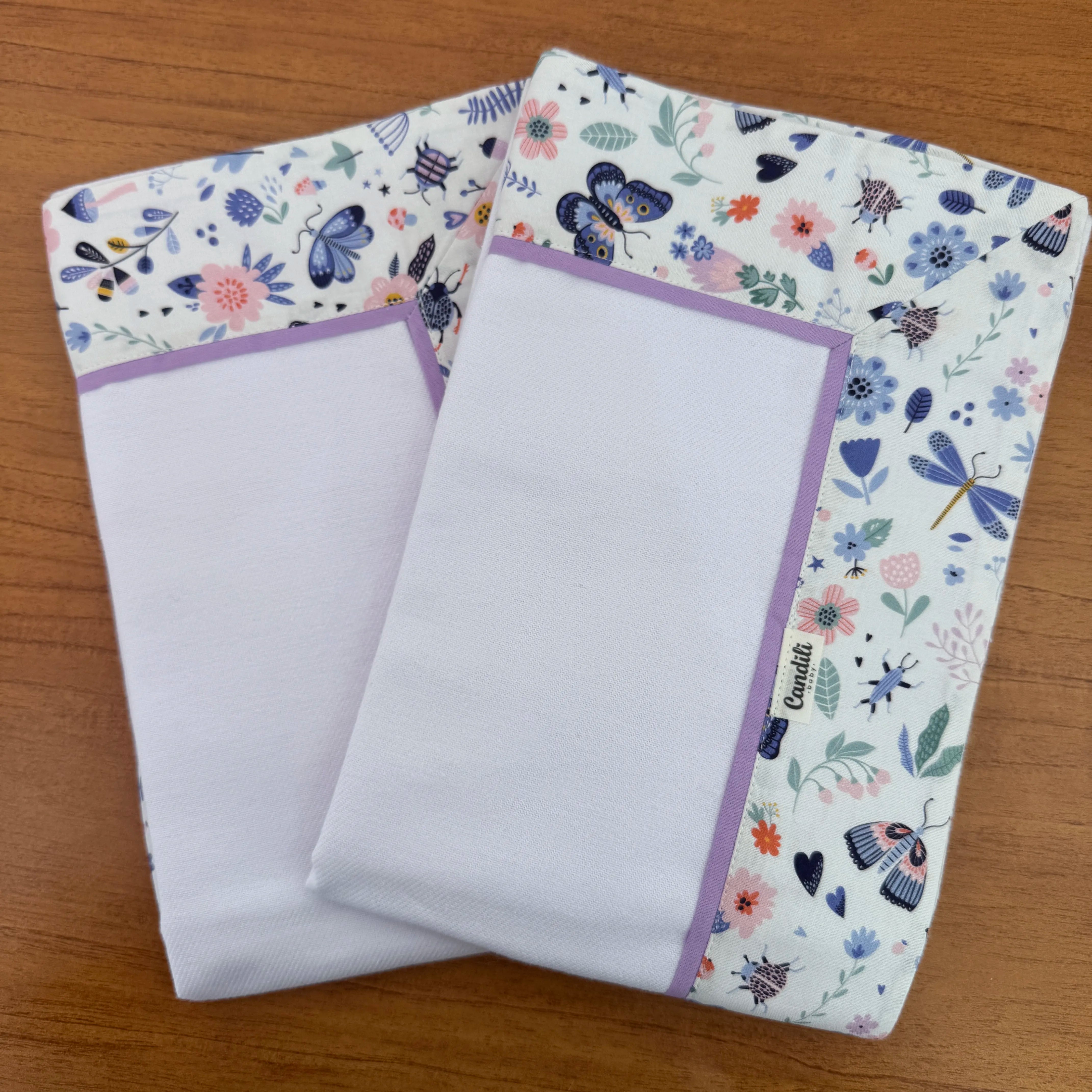 Kit Maternidade 20 peças - Borboletas e Libélulas