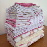 Kit Maternidade 20 peças -Balões e Paraquedas Rosa