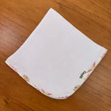 Kit Afeto 6 Peças: Fraldas de Boca, Fralda de Ombro, Fralda Multiuso e Toalha de Banho - Balões e Paraquedas Rosa