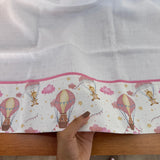 Fralda Multiuso - Balões e Paraquedas Rosa