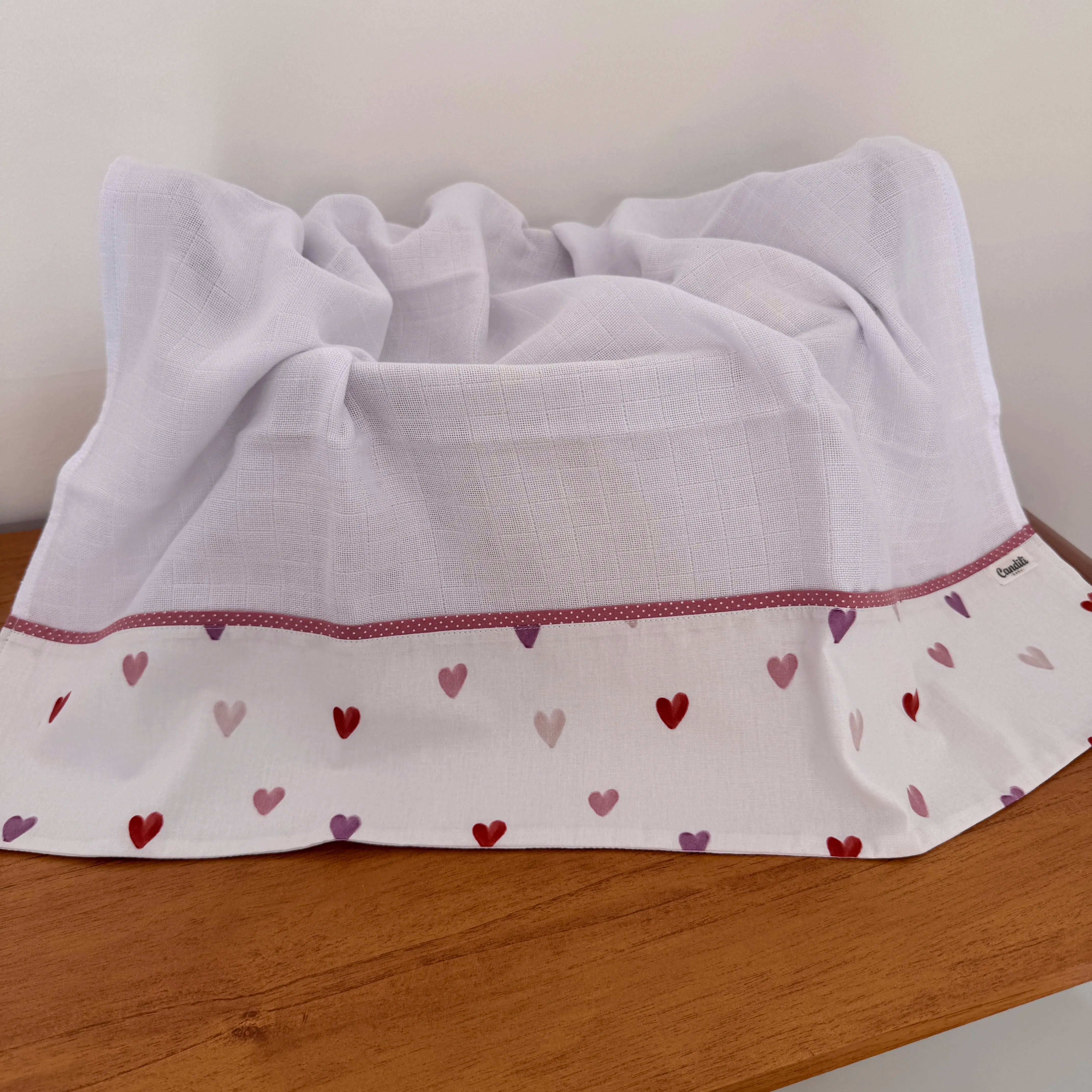 Fralda Multiuso - Corações