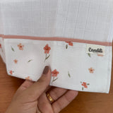 Fralda de Boca Barradinho - Flores e Folhas
