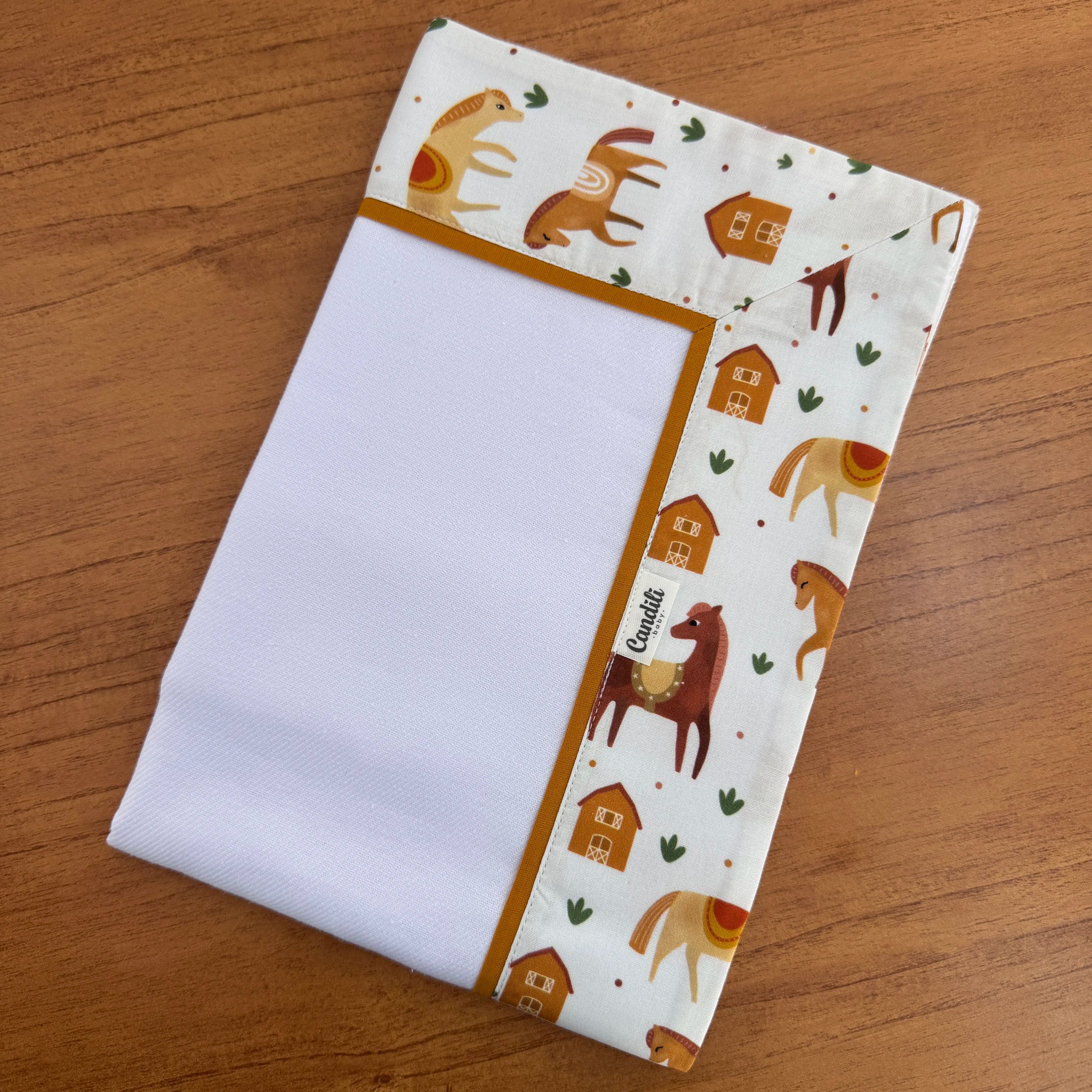 Cueiro Flanelado - Cavalinhos