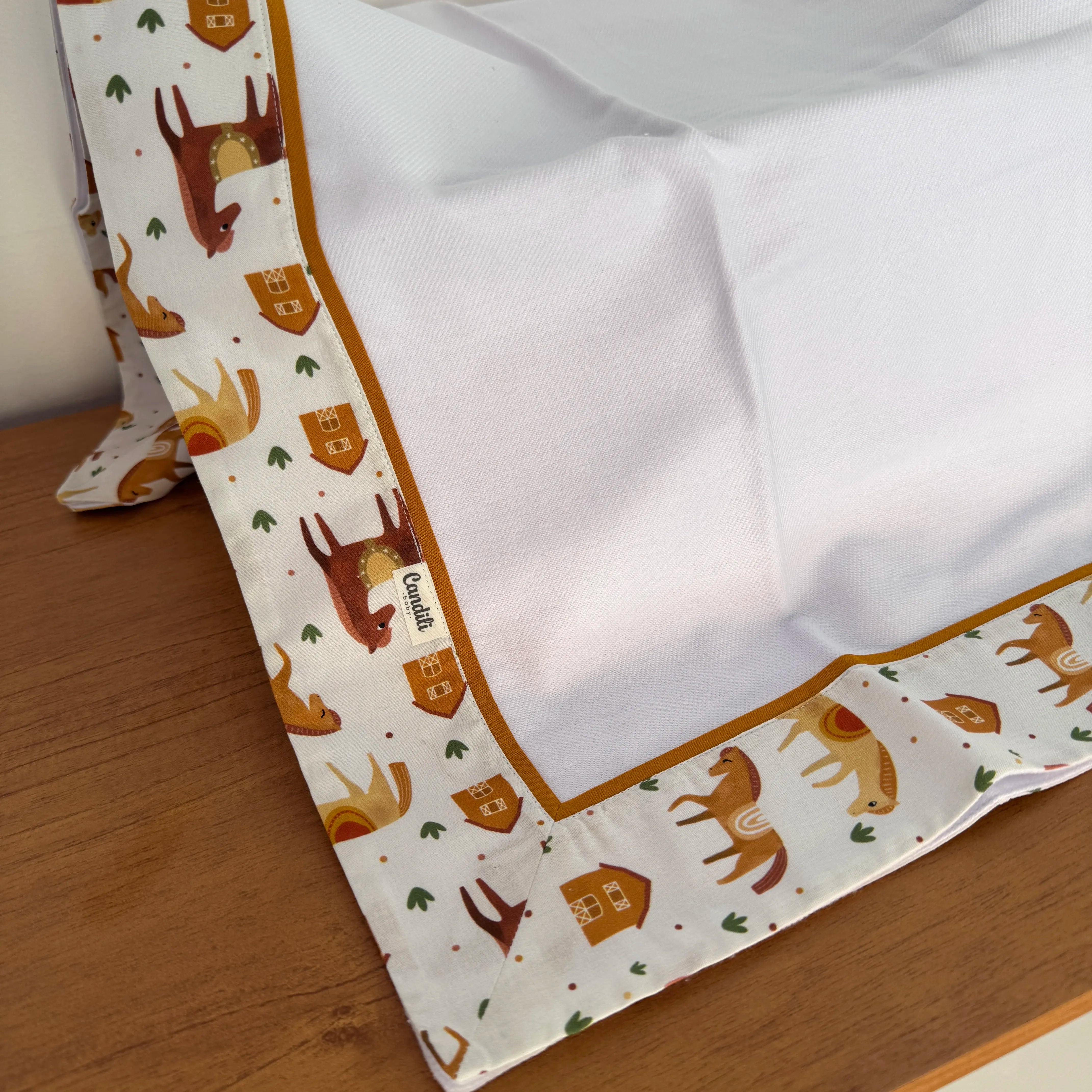 Cueiro Flanelado - Cavalinhos