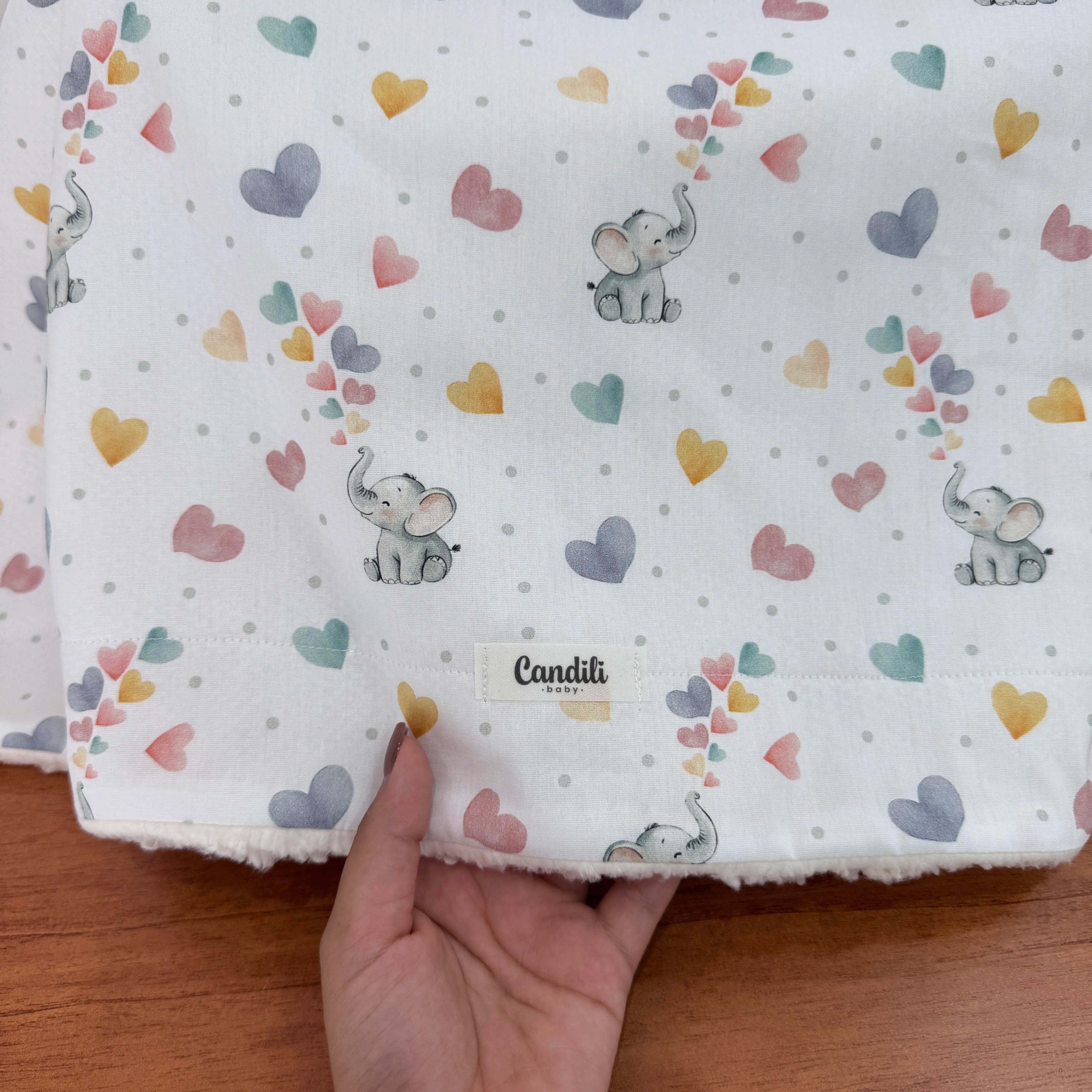 Cobertor Carneirinho - Elefantinha