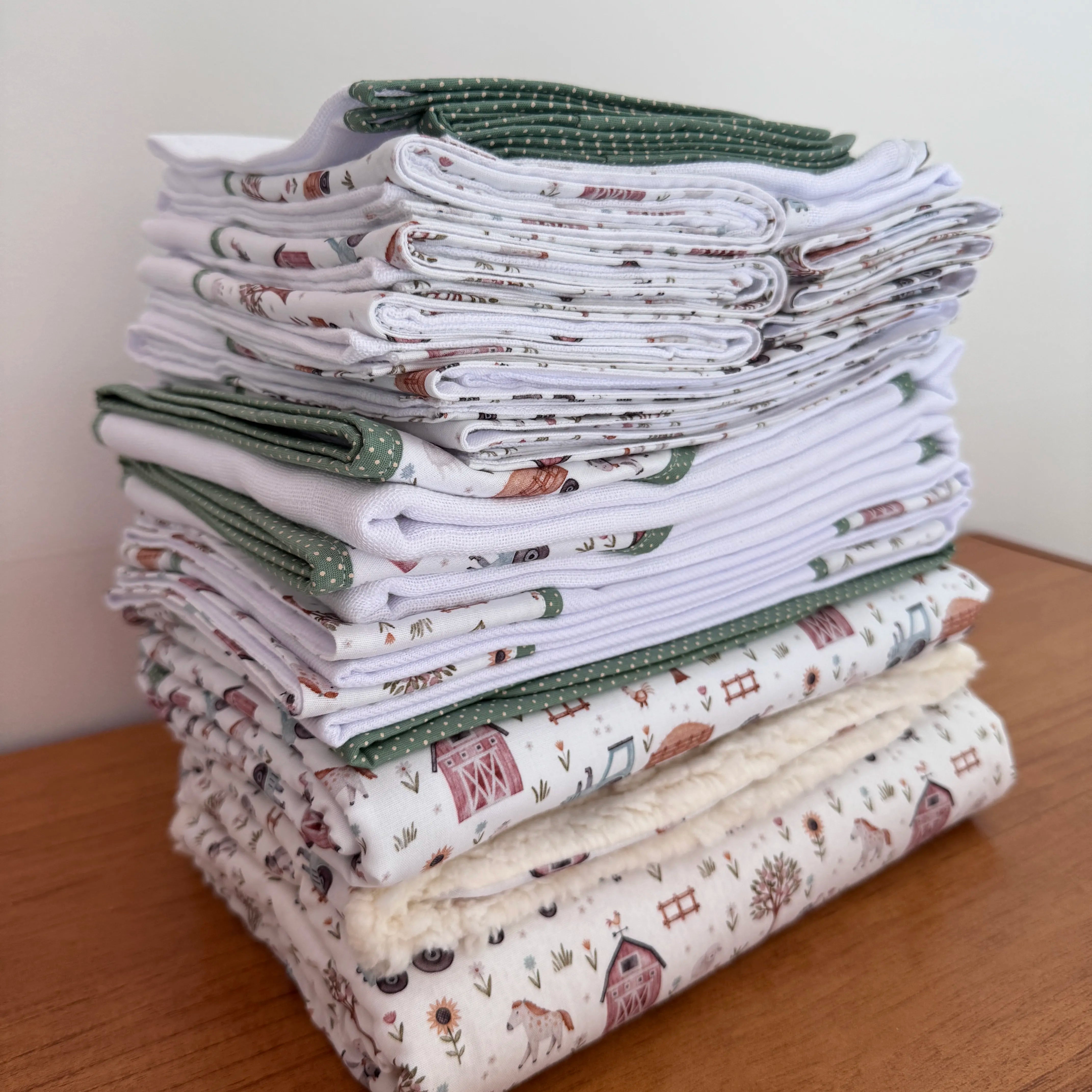 Kit Maternidade 20 peças - Fazendinha