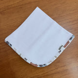 Kit Encanto 4 Peças: Fraldas de Boca e Fralda de Ombro - Fazendinha