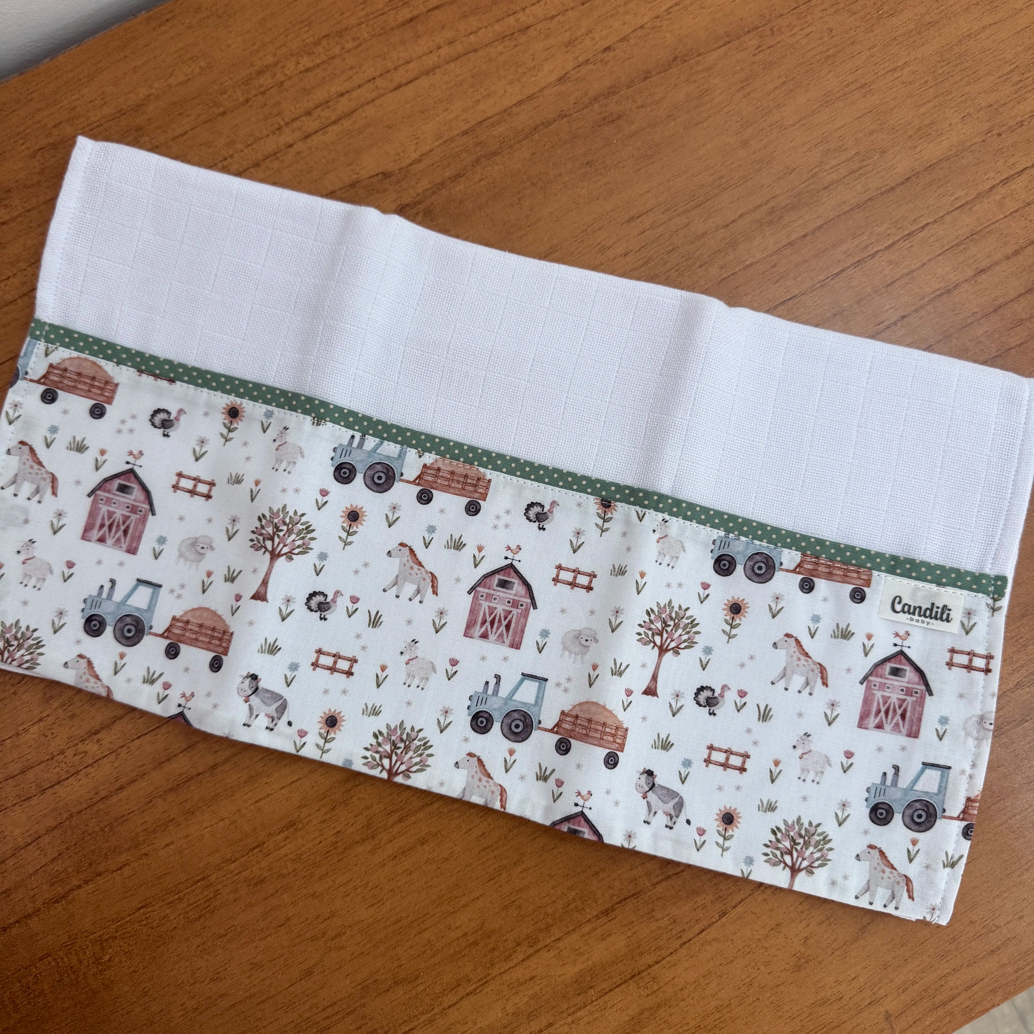 Fralda de Ombro - Fazendinha