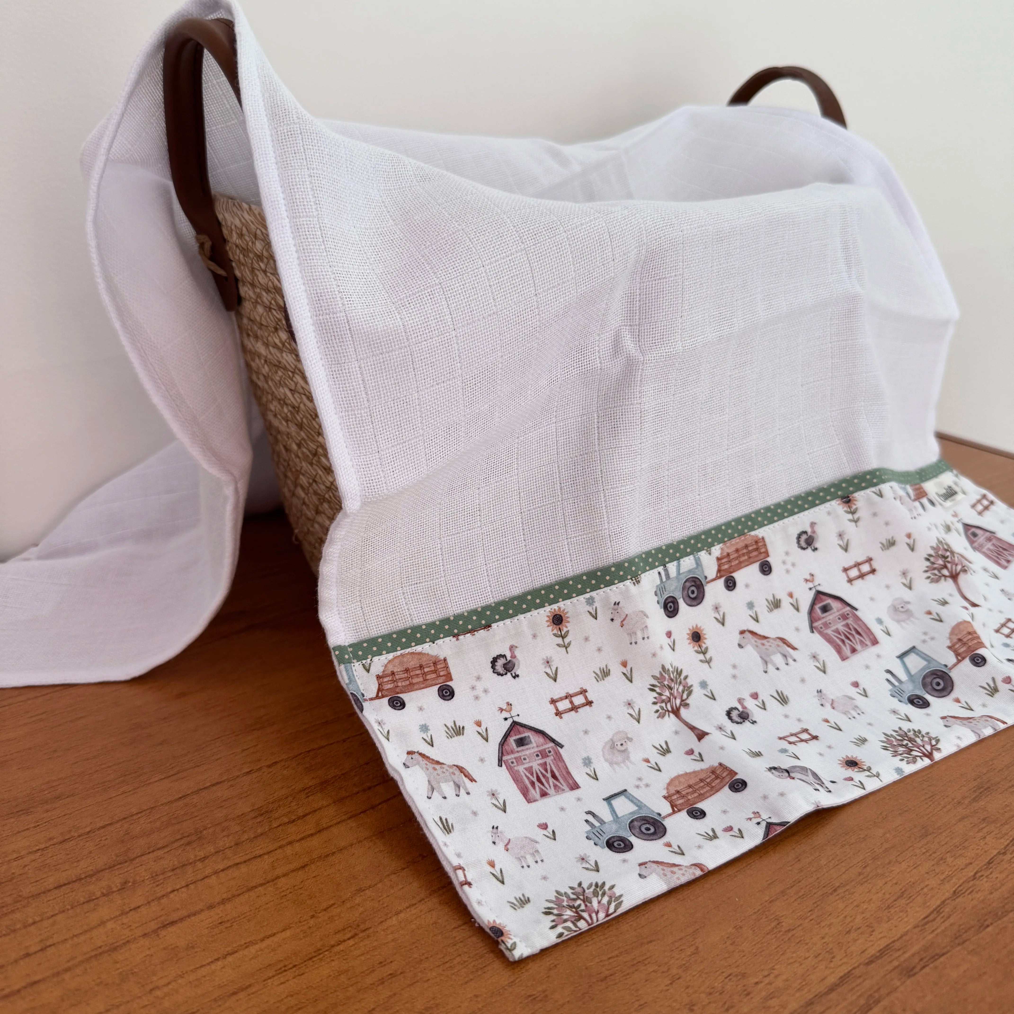 Fralda de Ombro - Fazendinha