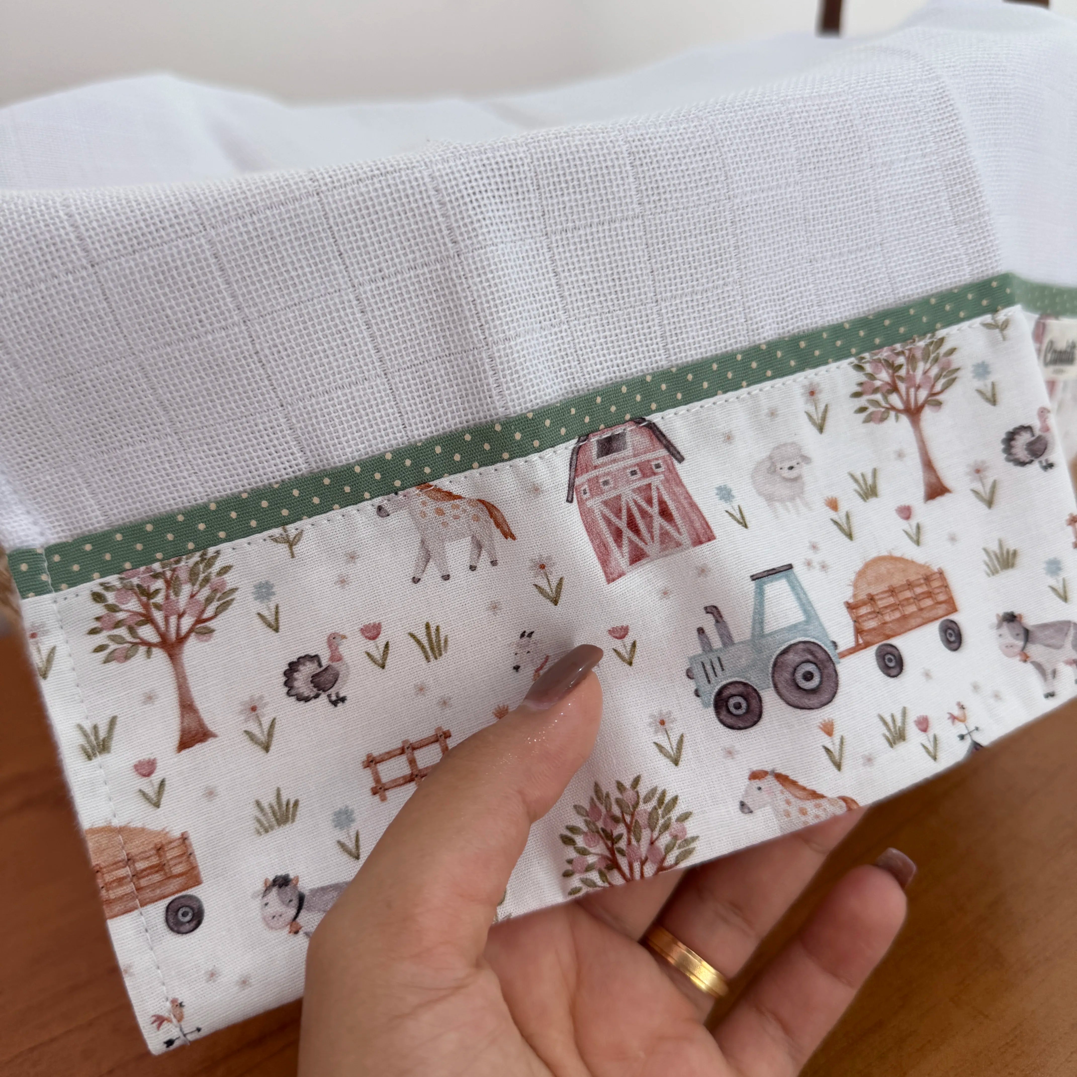 Fralda de Boca Barradinho - Fazendinha