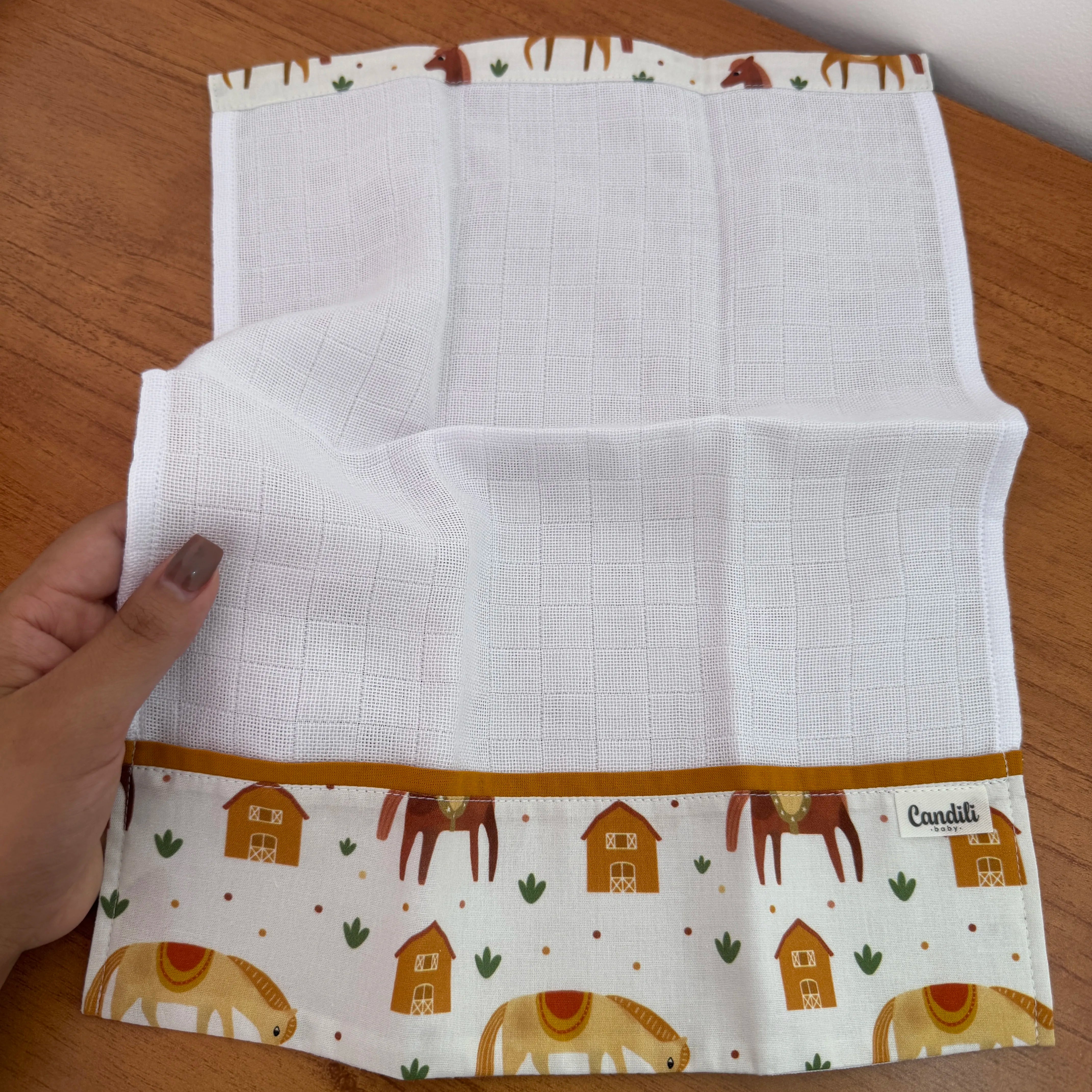 Fralda de Boca Barradinho - Cavalinhos