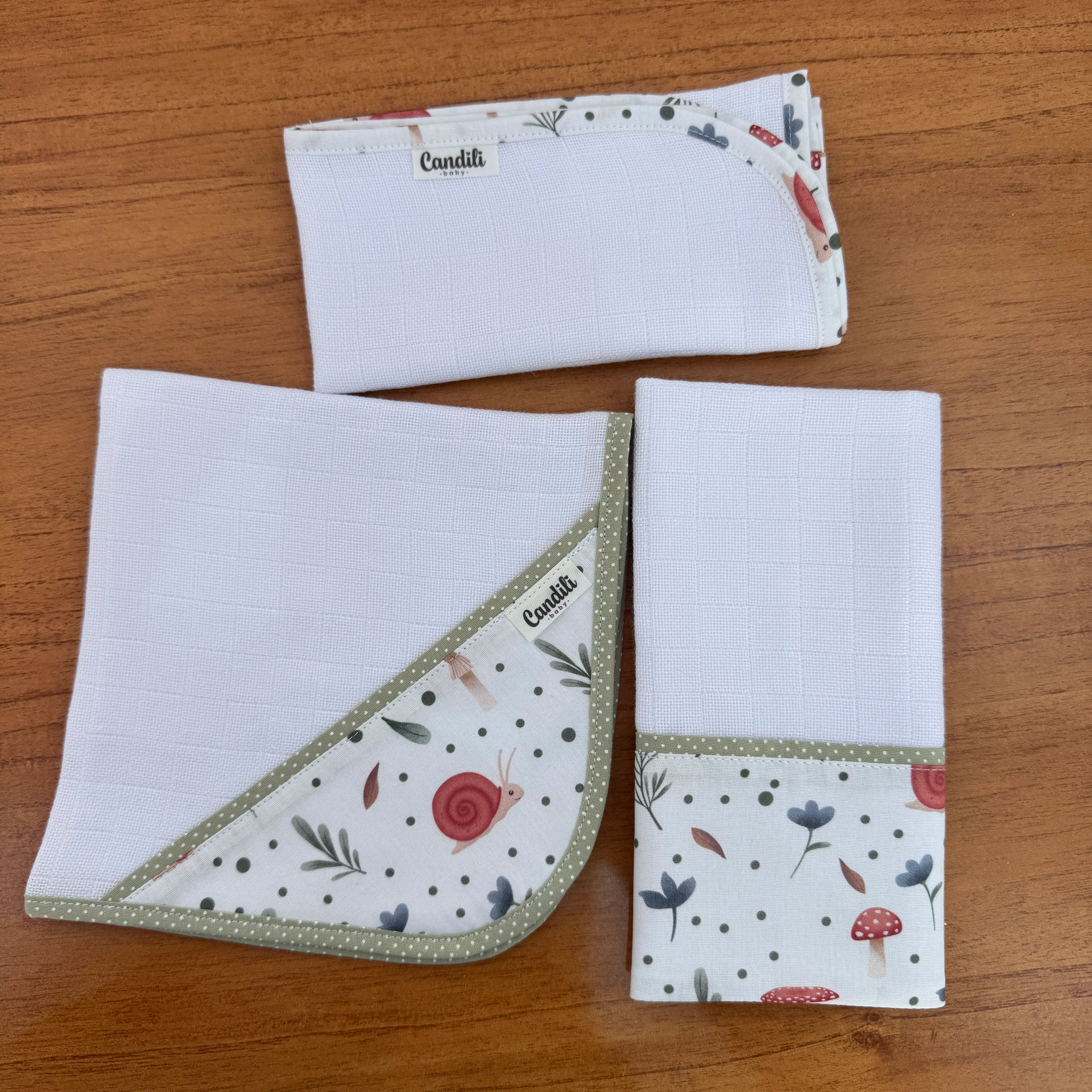 Kit Ternura 10 peças - Caracol