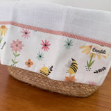 Fralda de Boca Barradinho - Abelhas no Jardim