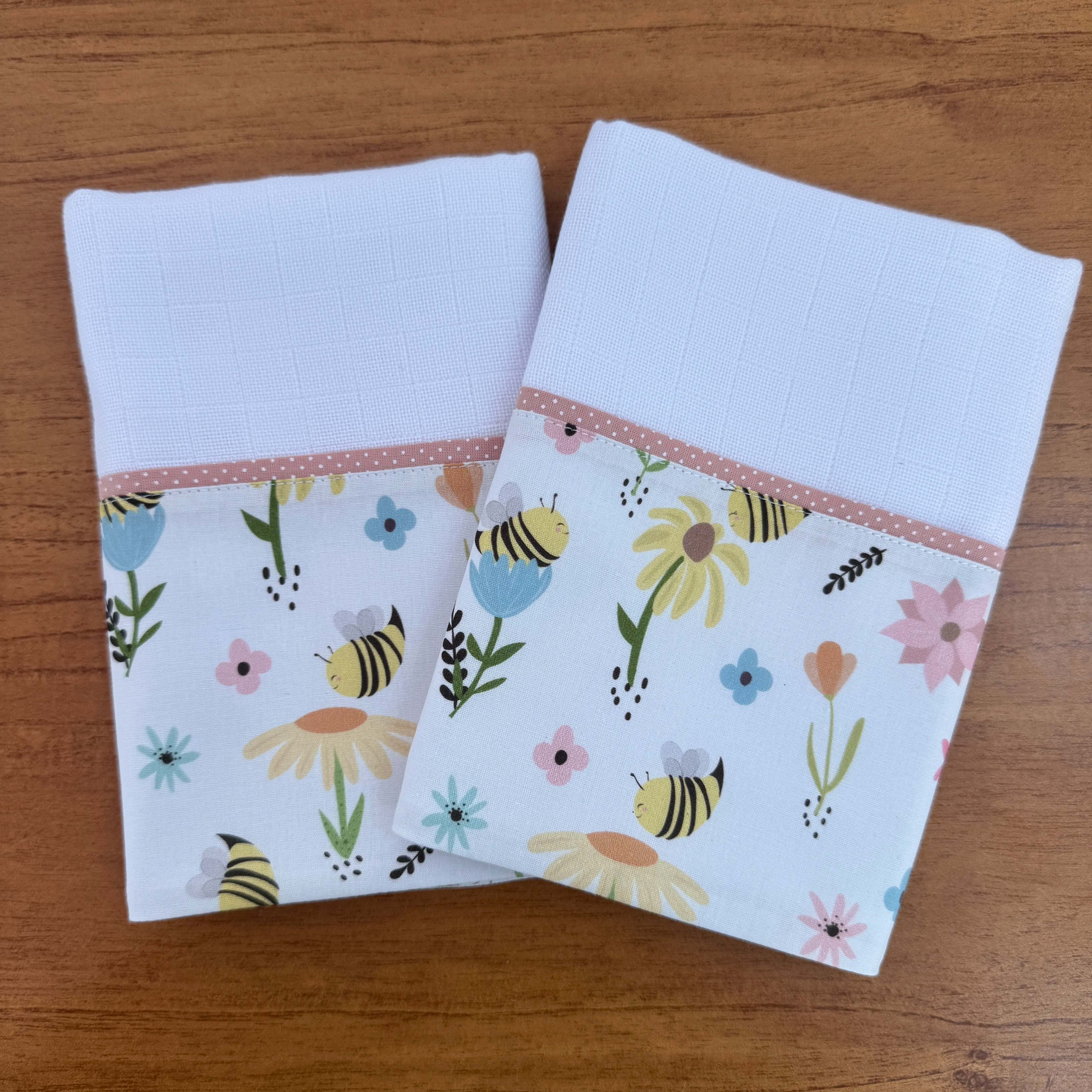 Kit Ternura 10 peças - Abelhas no Jardim