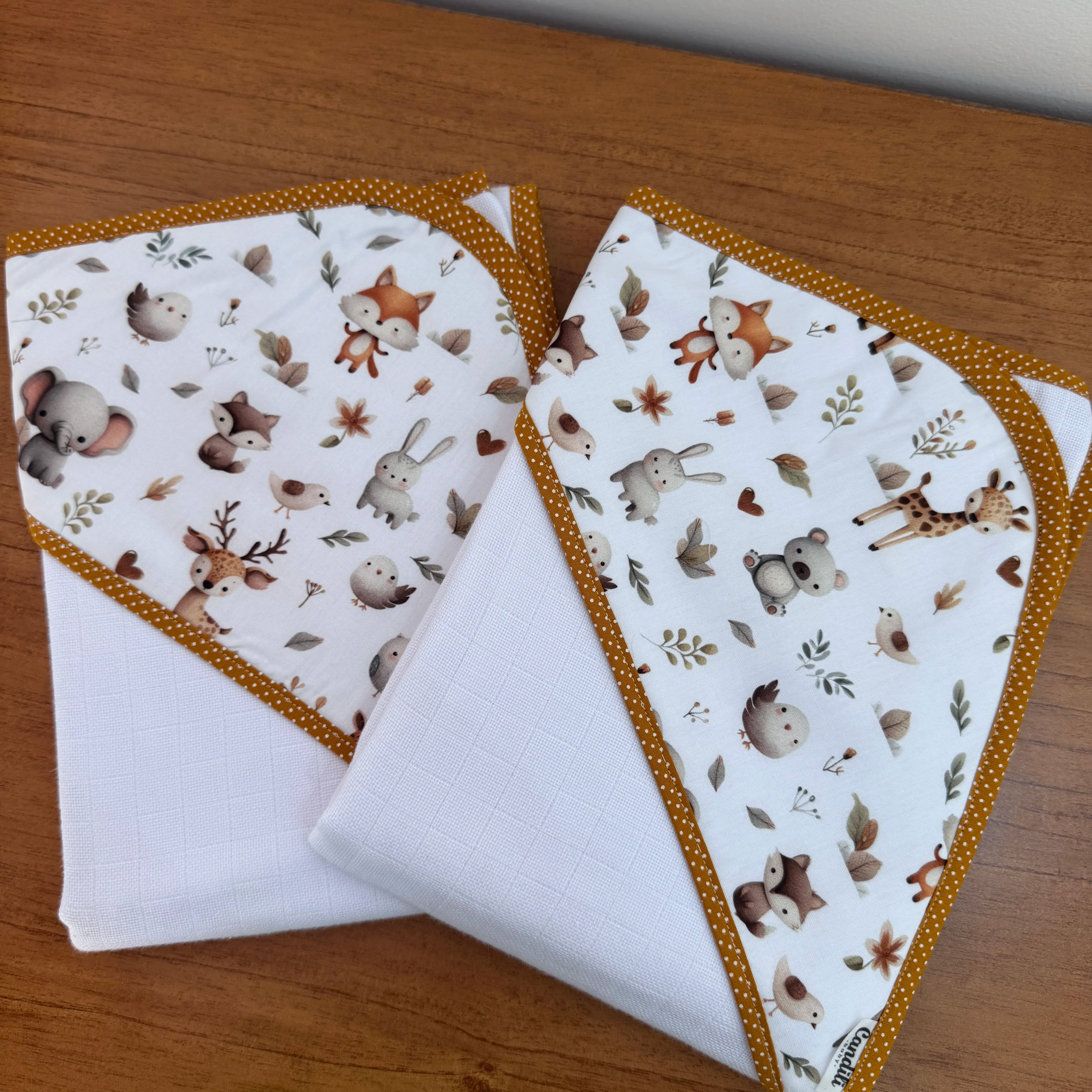 Kit Maternidade 20 peças - Bichinhos na Floresta