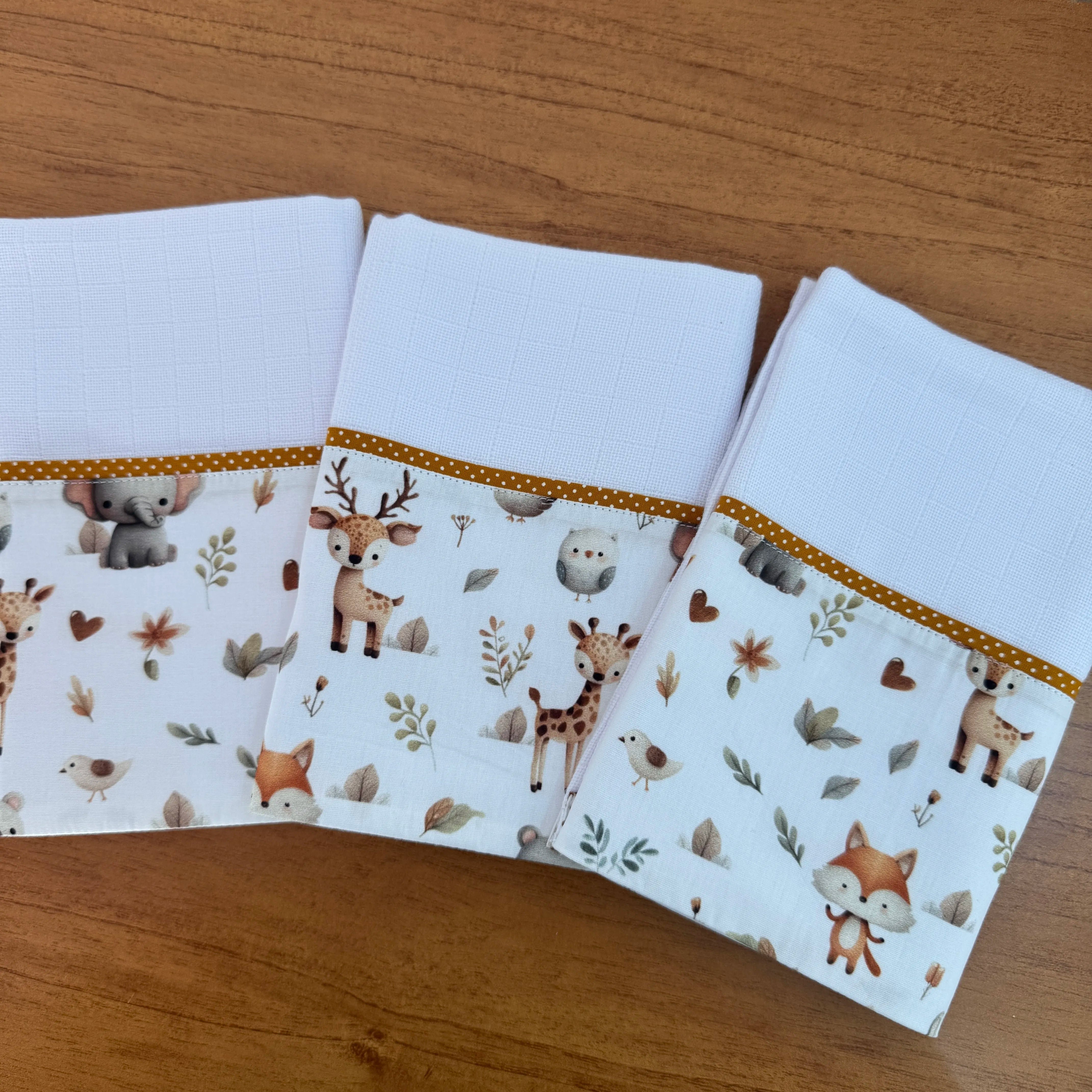 Kit Maternidade 20 peças - Bichinhos na Floresta