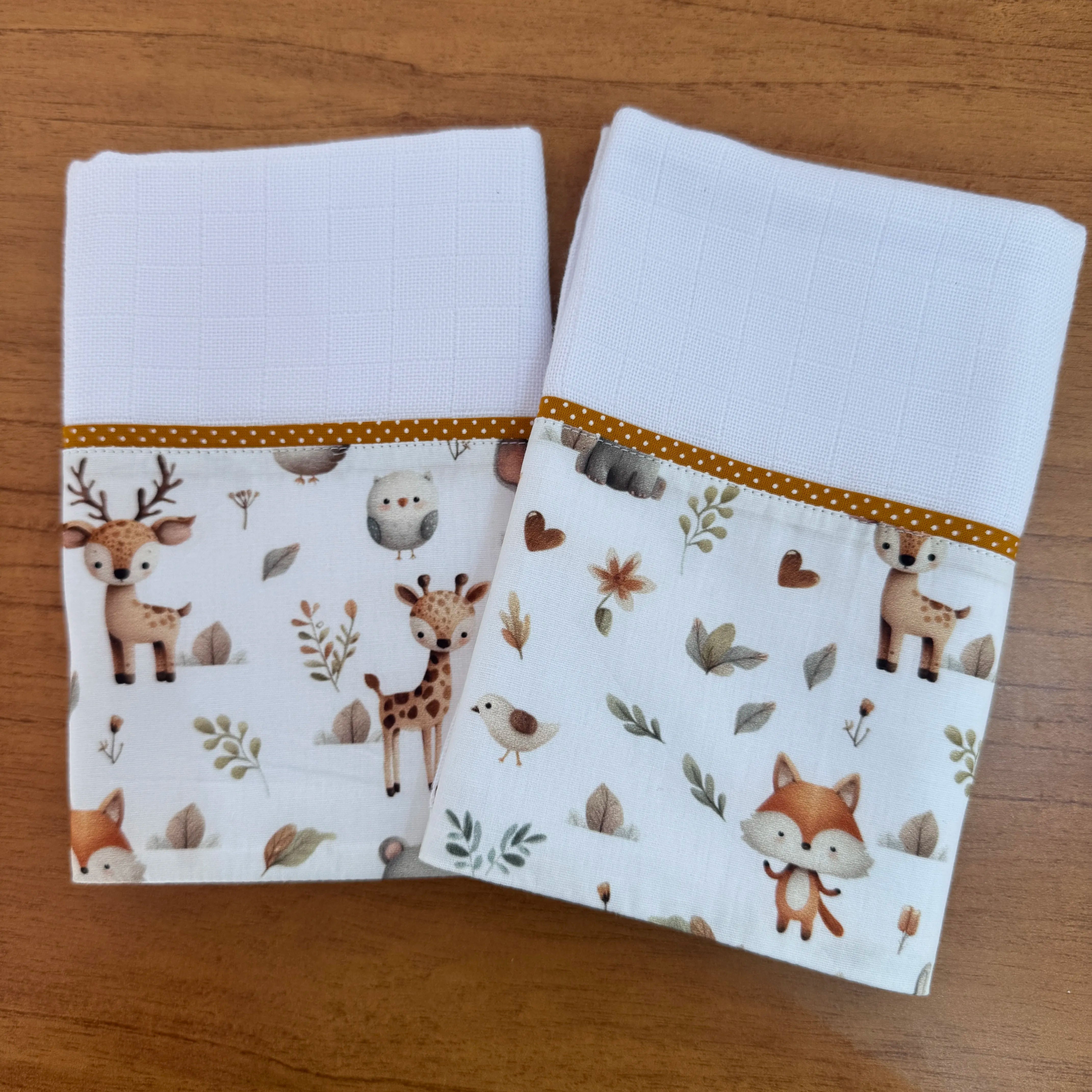 Kit Ternura 10 peças - Bichinhos na Floresta