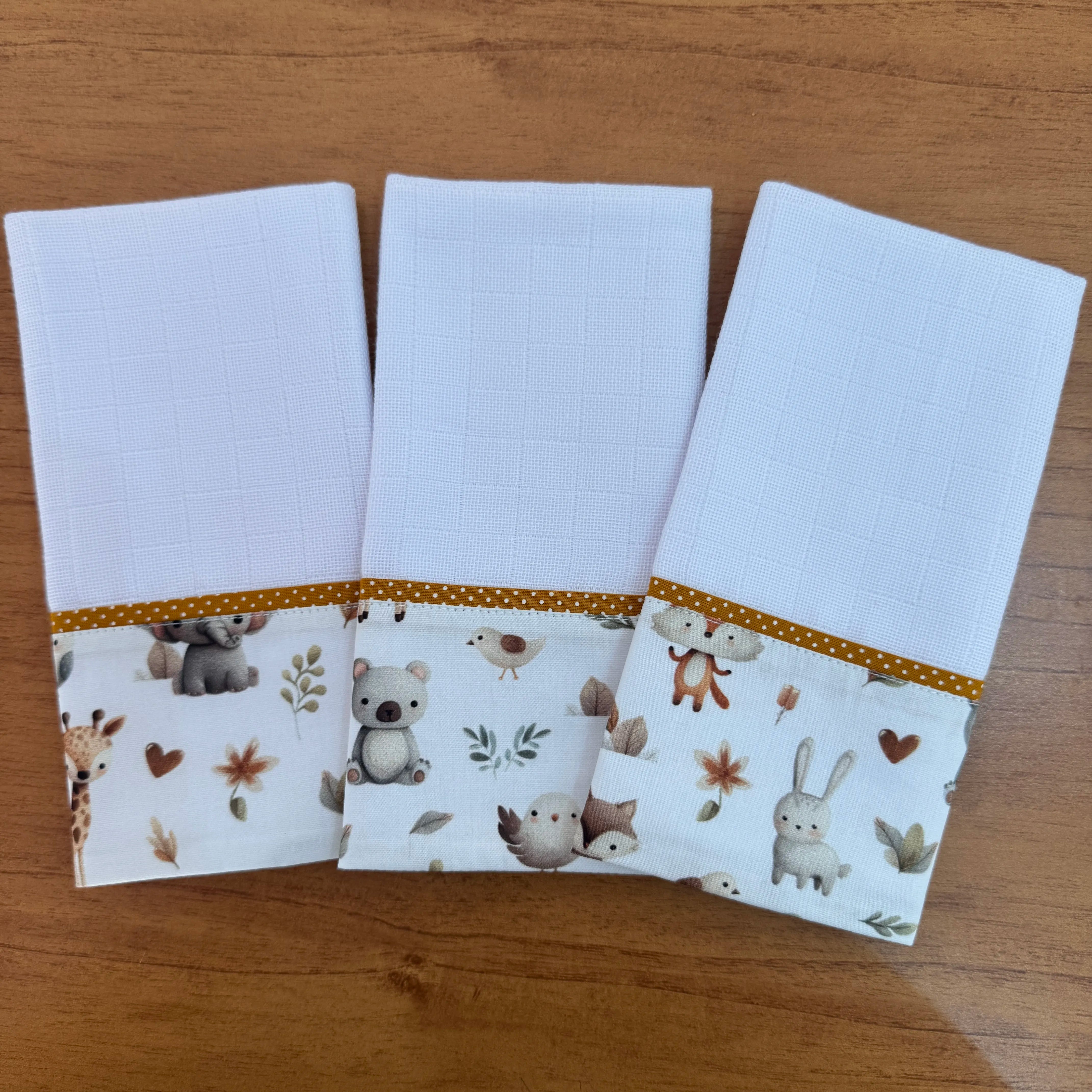 Kit Maternidade 20 peças - Bichinhos na Floresta