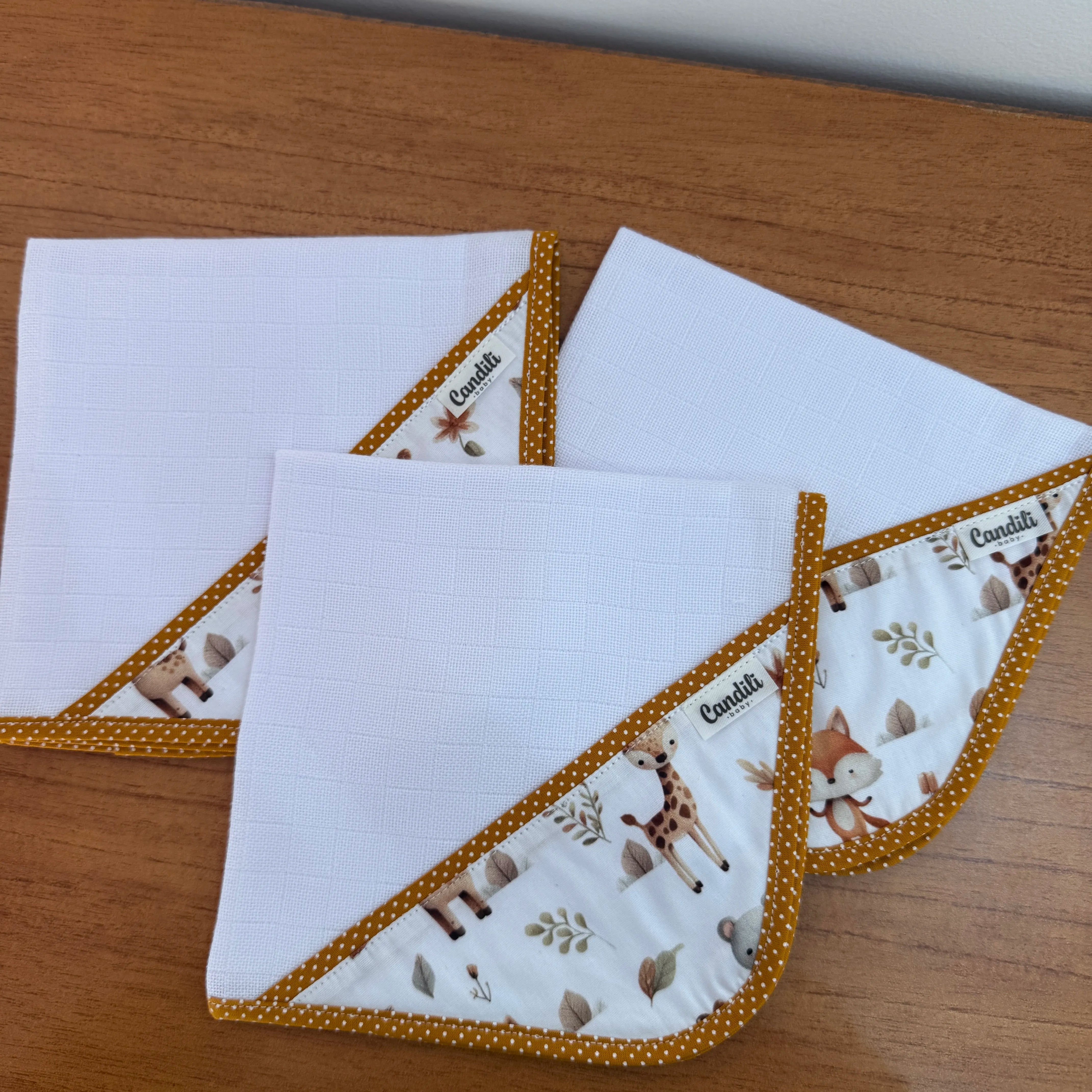 Kit Maternidade 20 peças - Bichinhos na Floresta