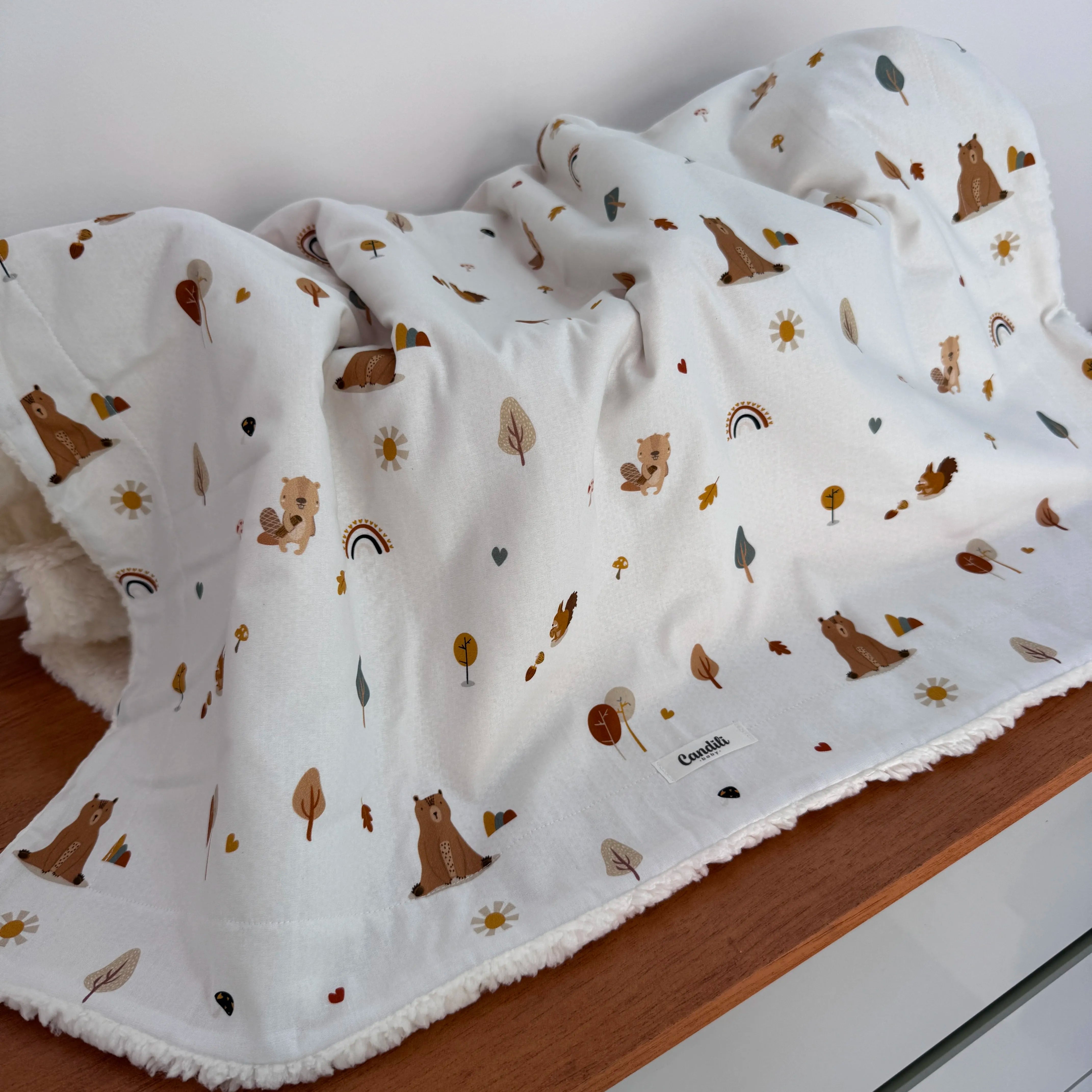 Cobertor Carneirinho - Amigos do Urso