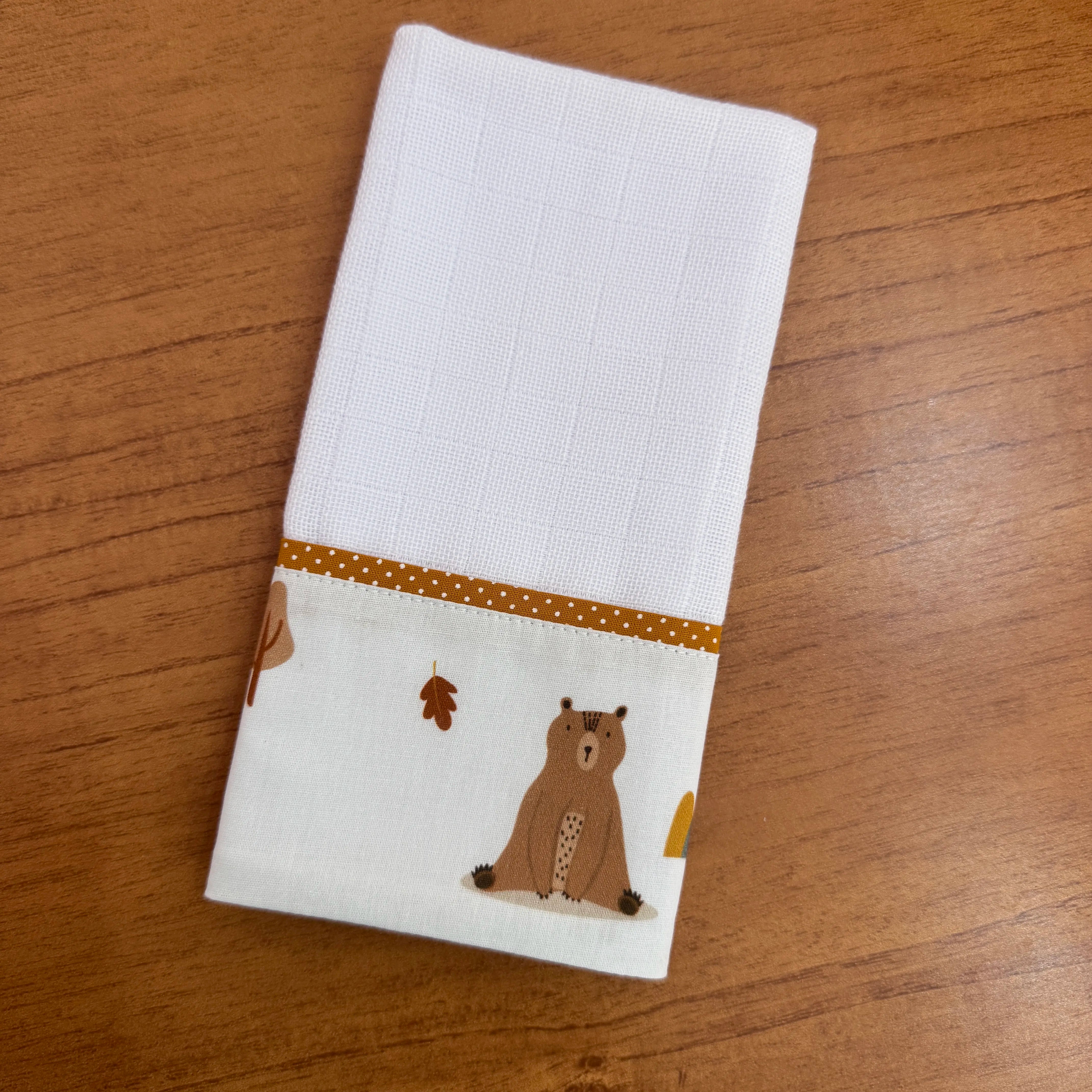 Fralda de Boca Barradinho - Amigos do Urso