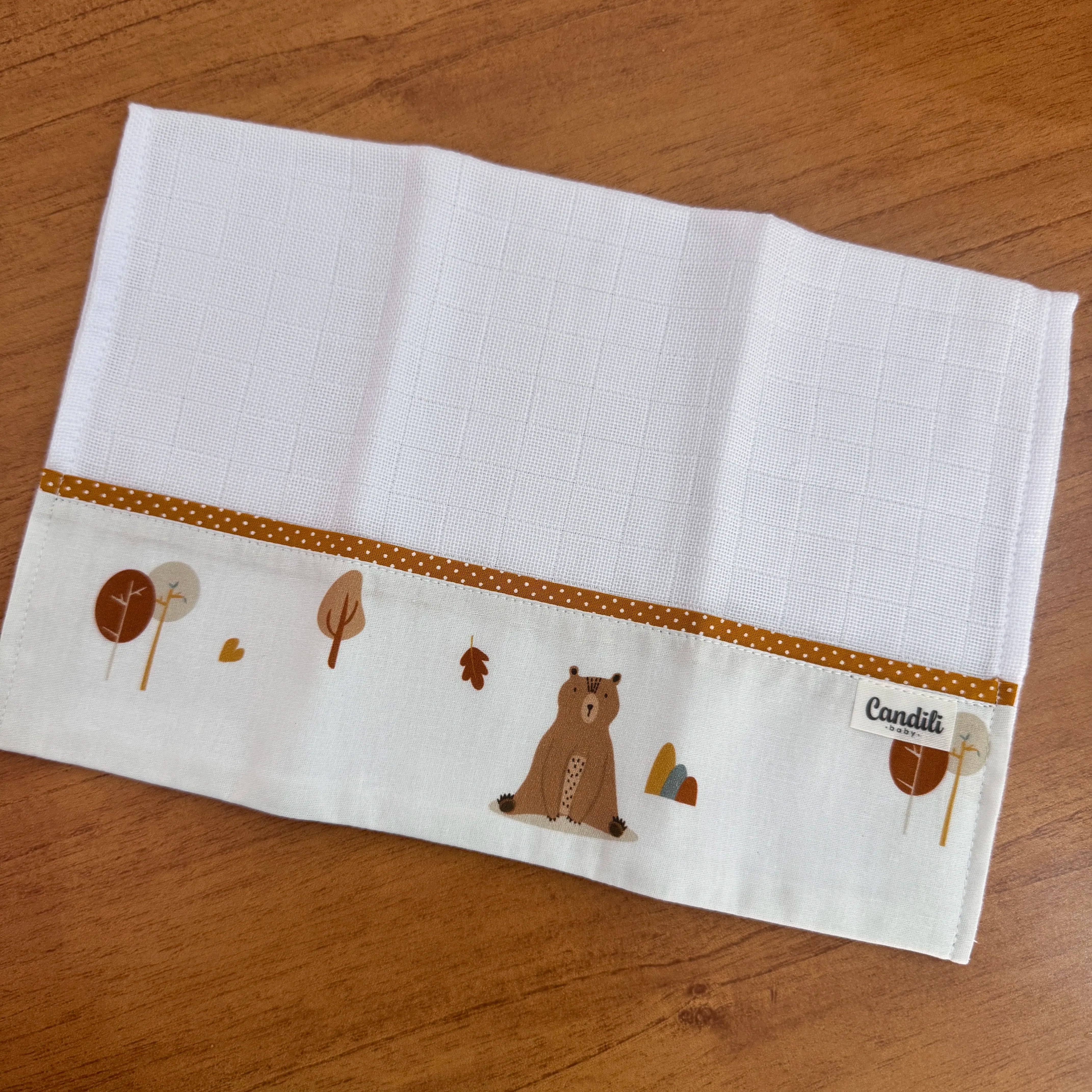 Fralda de Boca Barradinho - Amigos do Urso