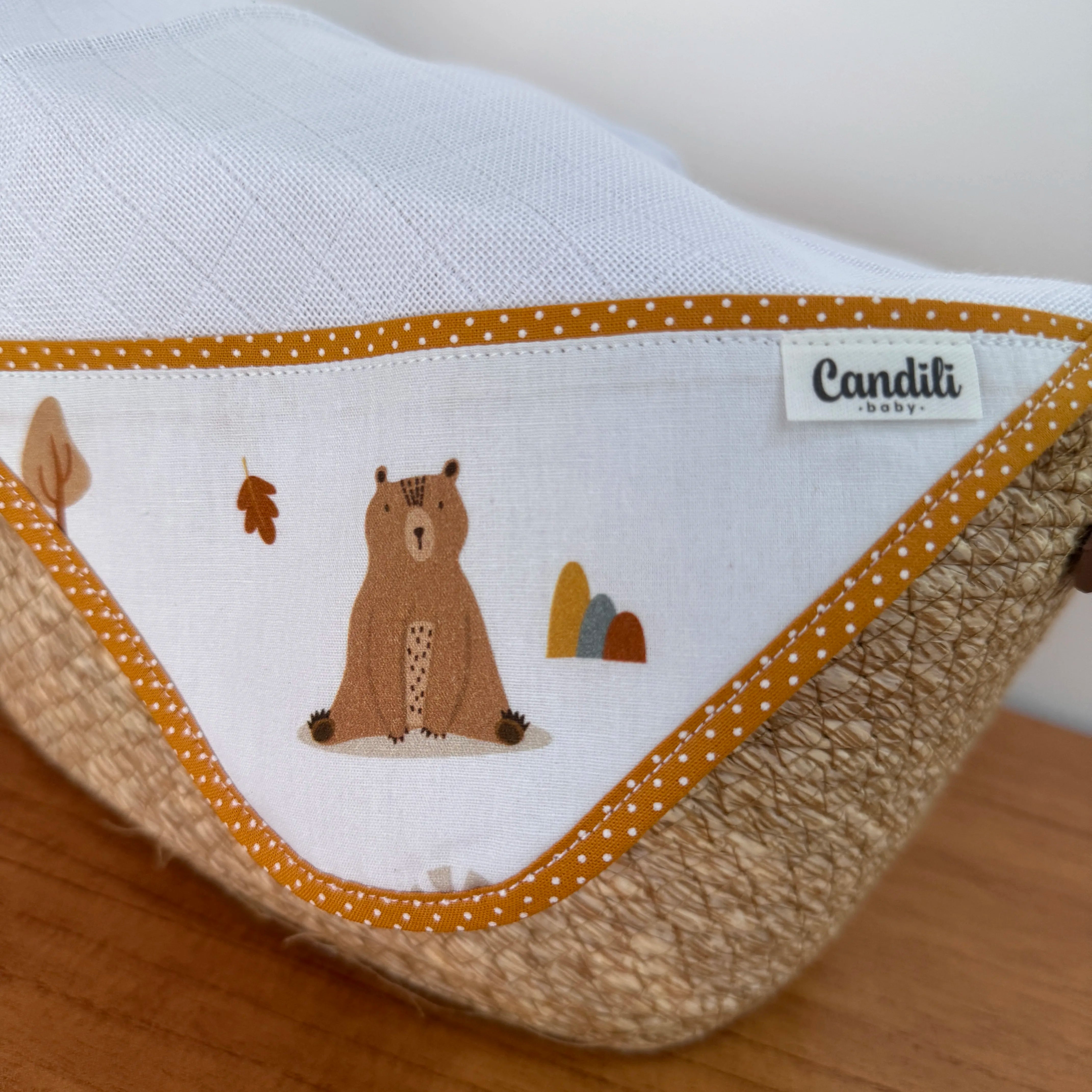 Fralda de Boca Cantinho - Amigos do Urso