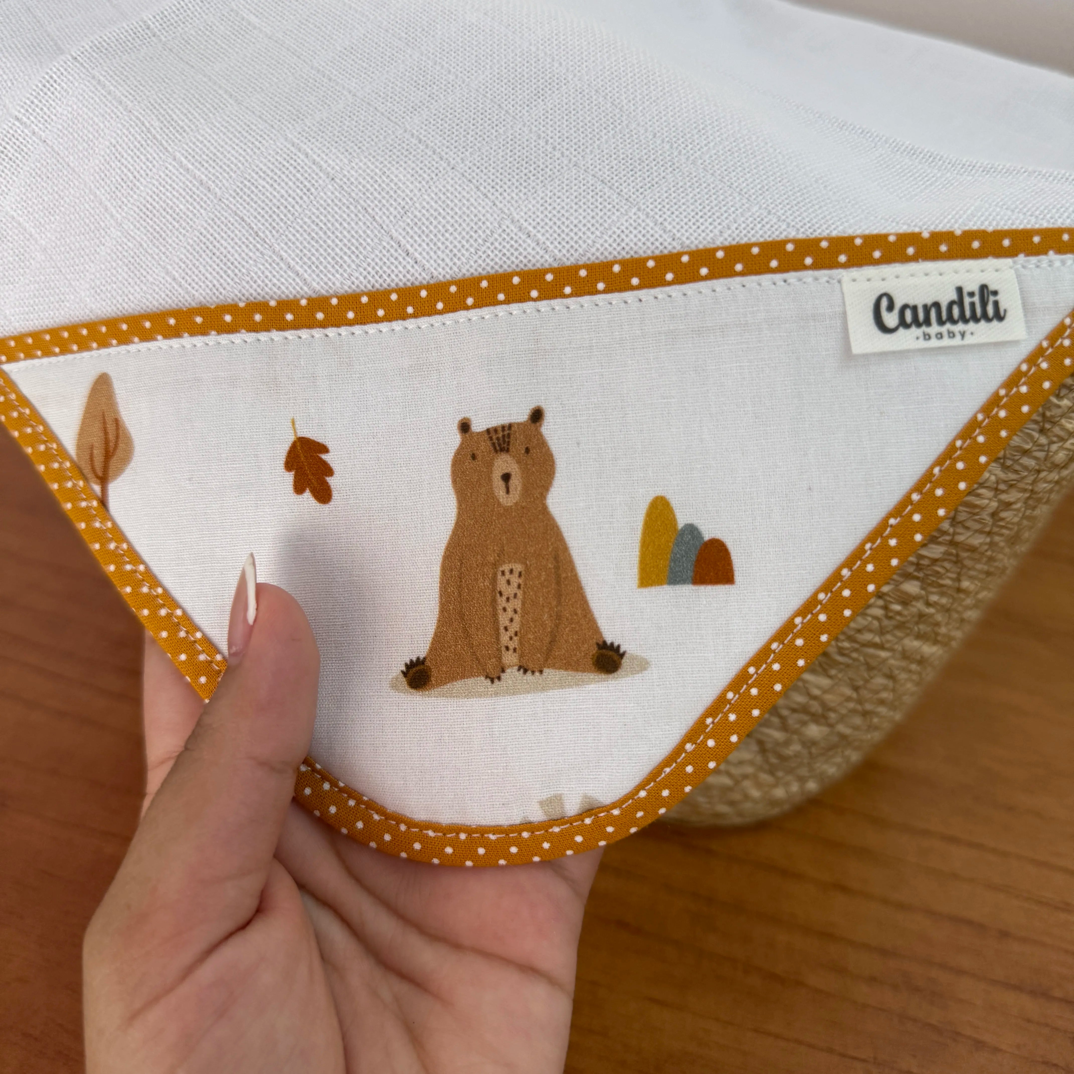 Fralda de Boca Cantinho - Amigos do Urso