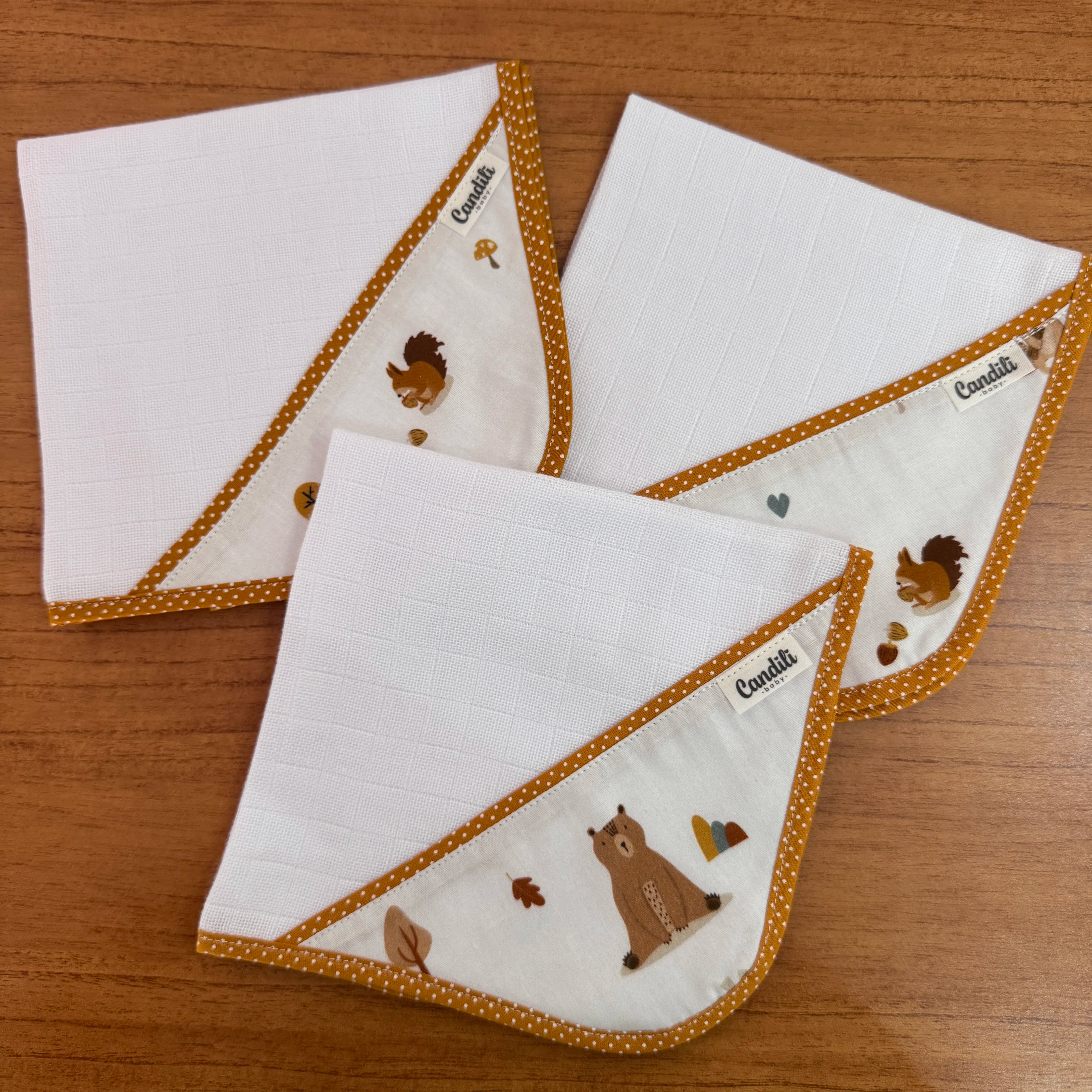 Kit Maternidade 20 peças - Amigos do Urso