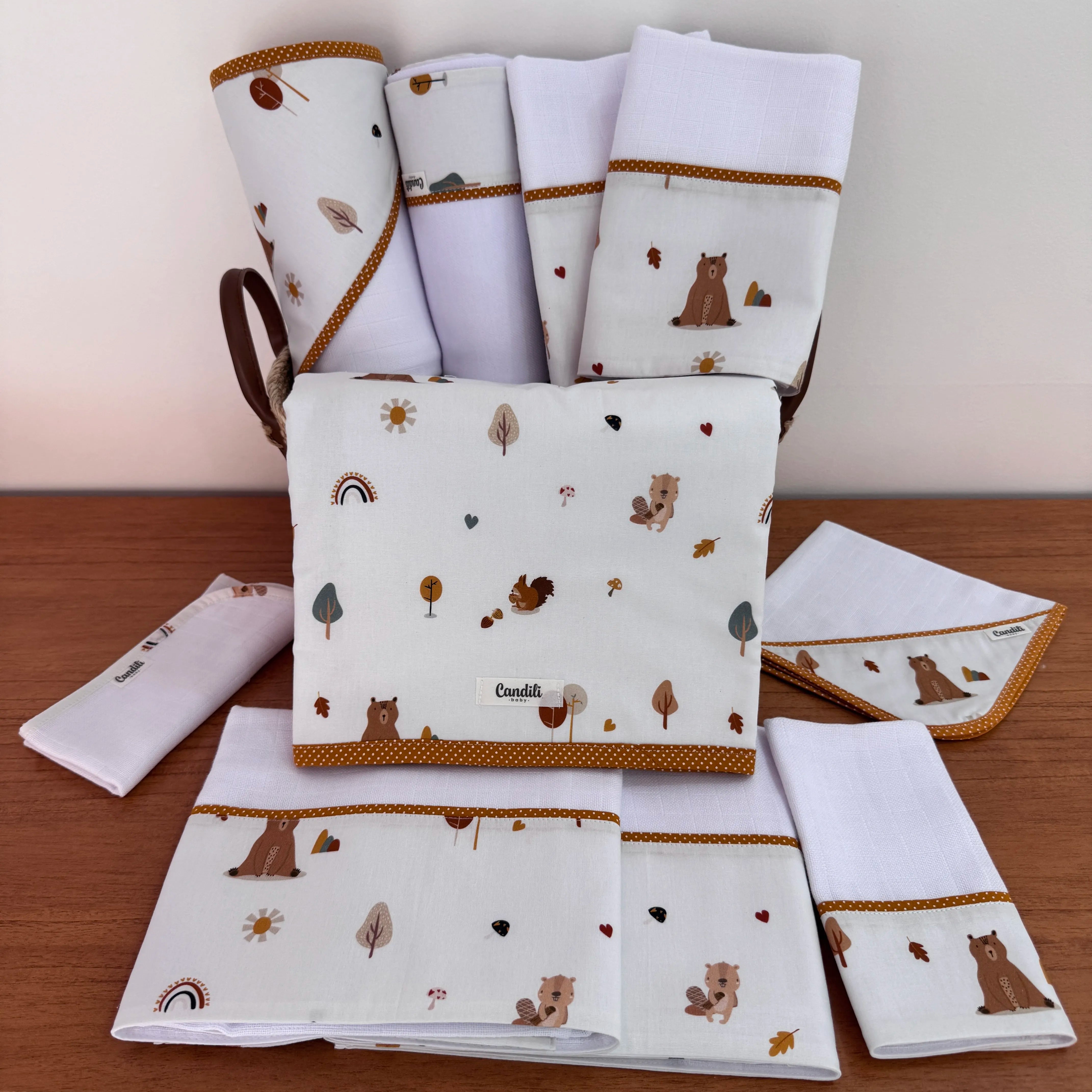 Kit Ternura 10 peças - Amigos do Urso