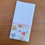 Kit Afeto 6 Peças: Fraldas de Boca, Fralda de Ombro, Fralda Multiuso e Toalha de Banho - Floral