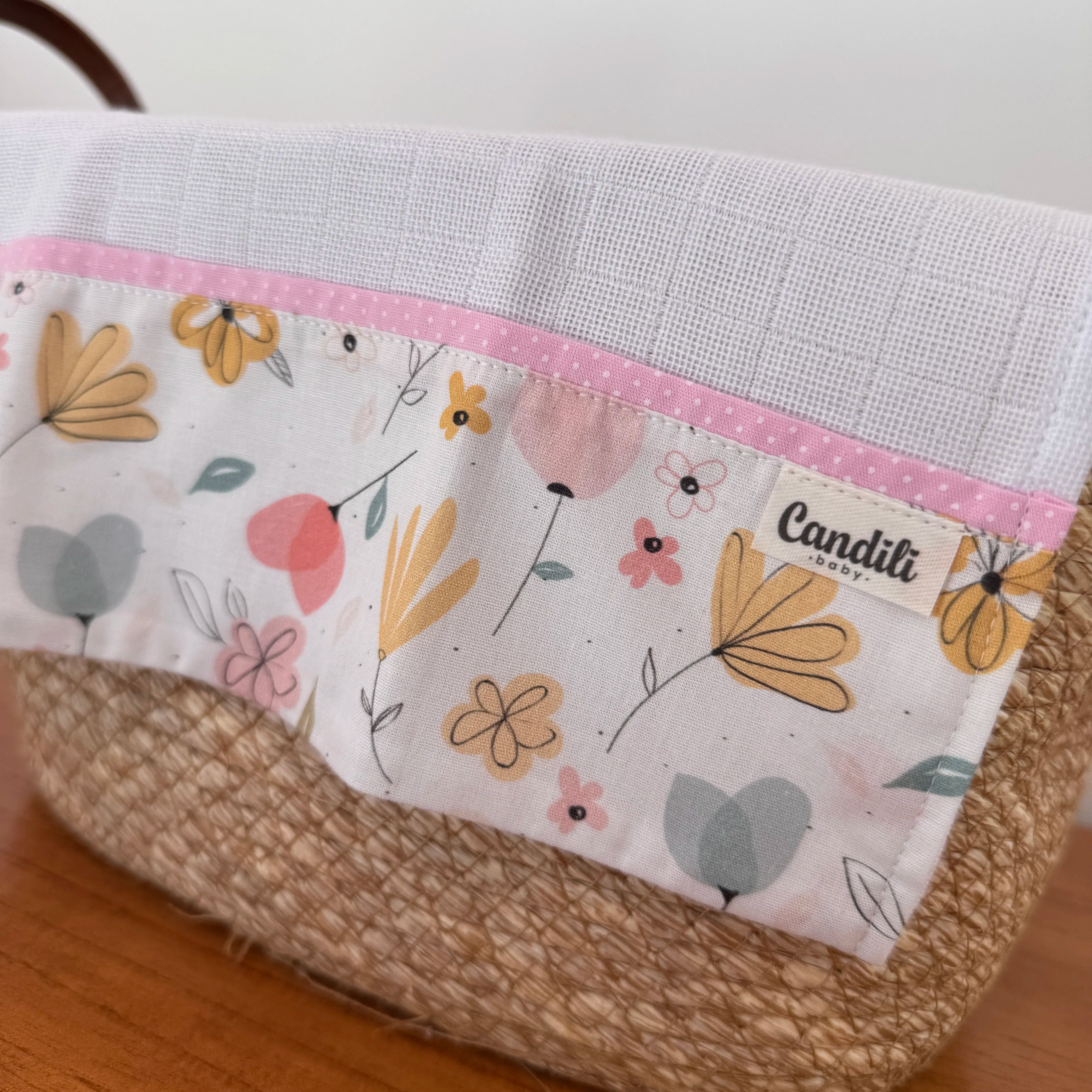 Fralda de Boca Barradinho - Floral