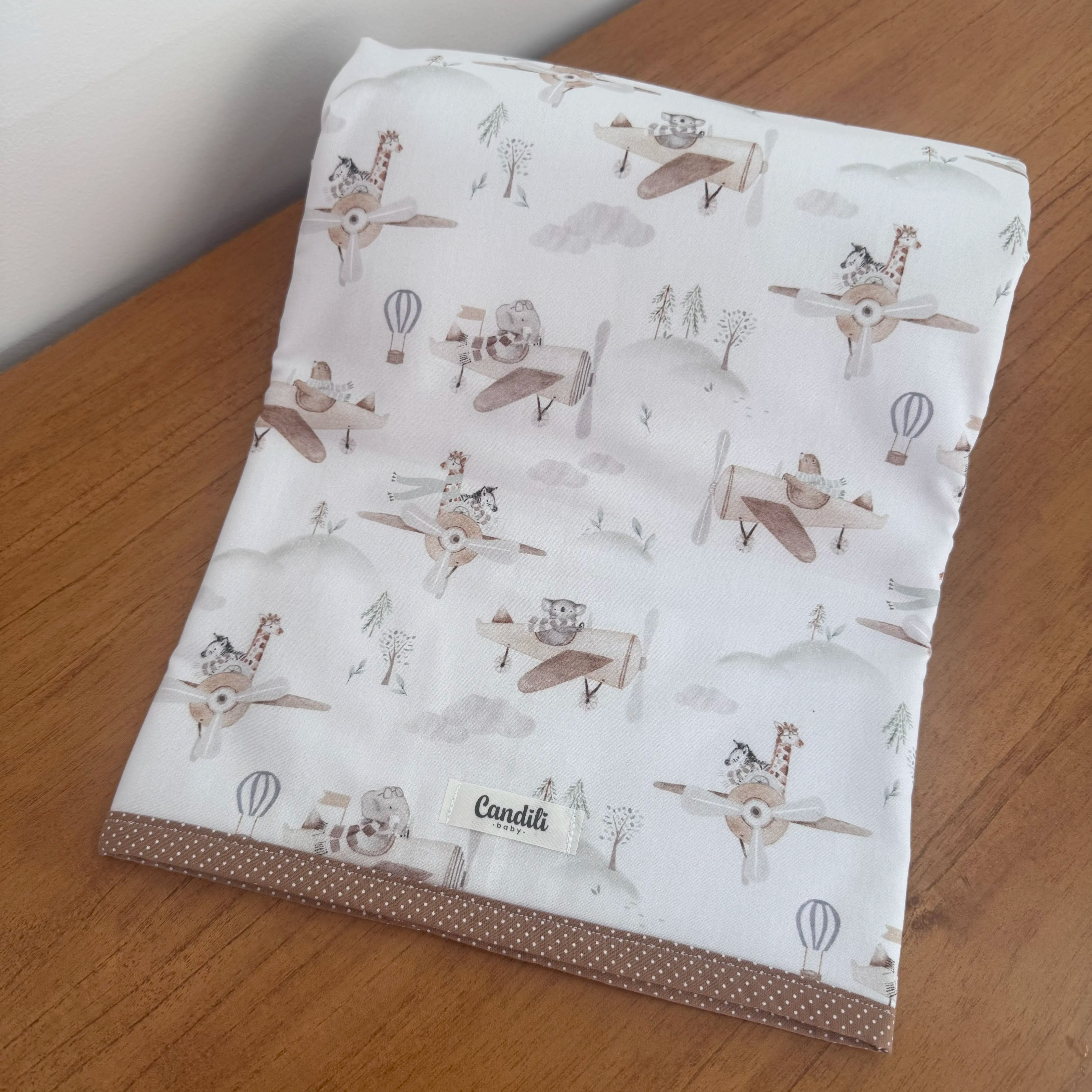 Kit Ternura 10 peças - Animais Aviadores