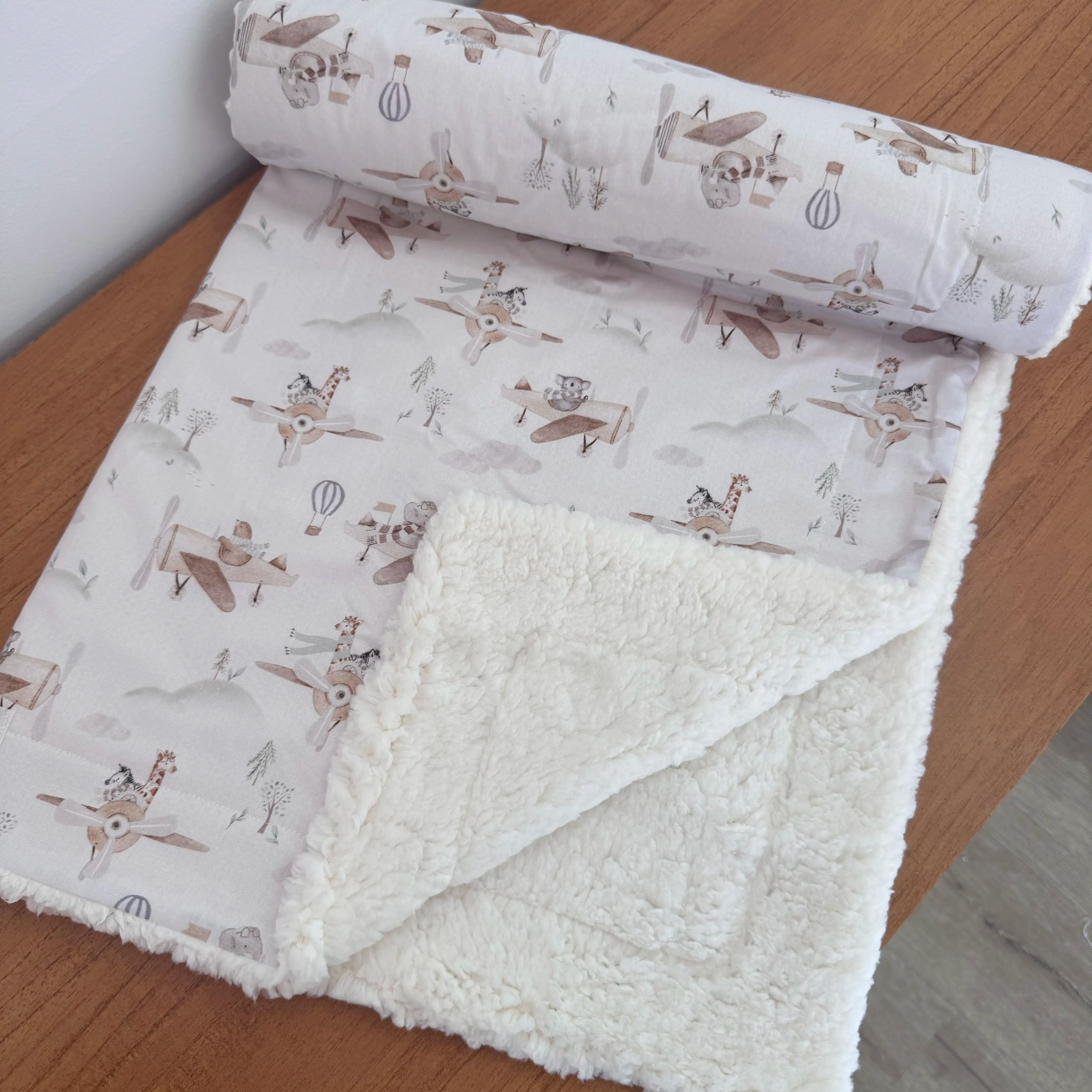 Cobertor Carneirinho - Animais Aviadores