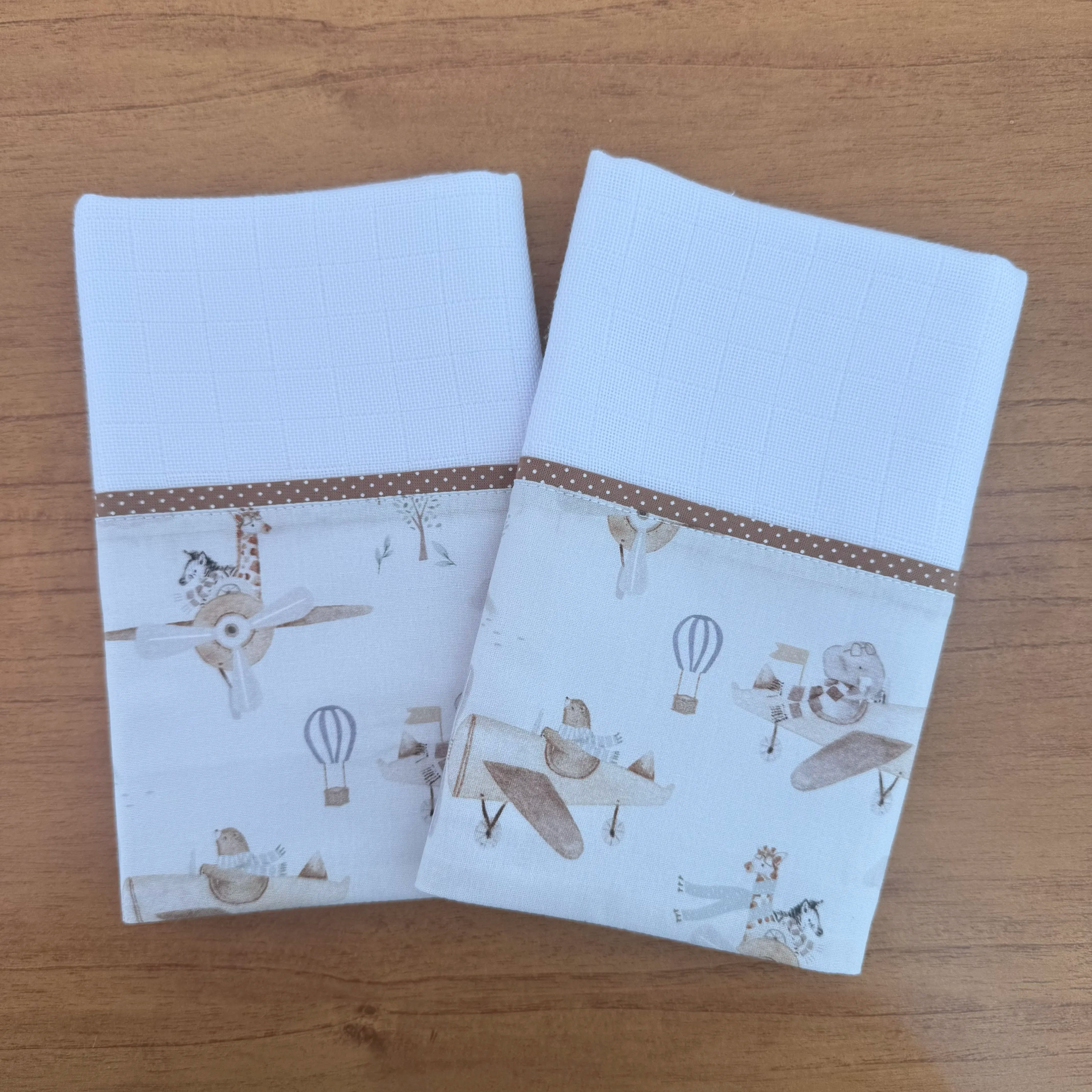 Kit Ternura 10 peças - Animais Aviadores