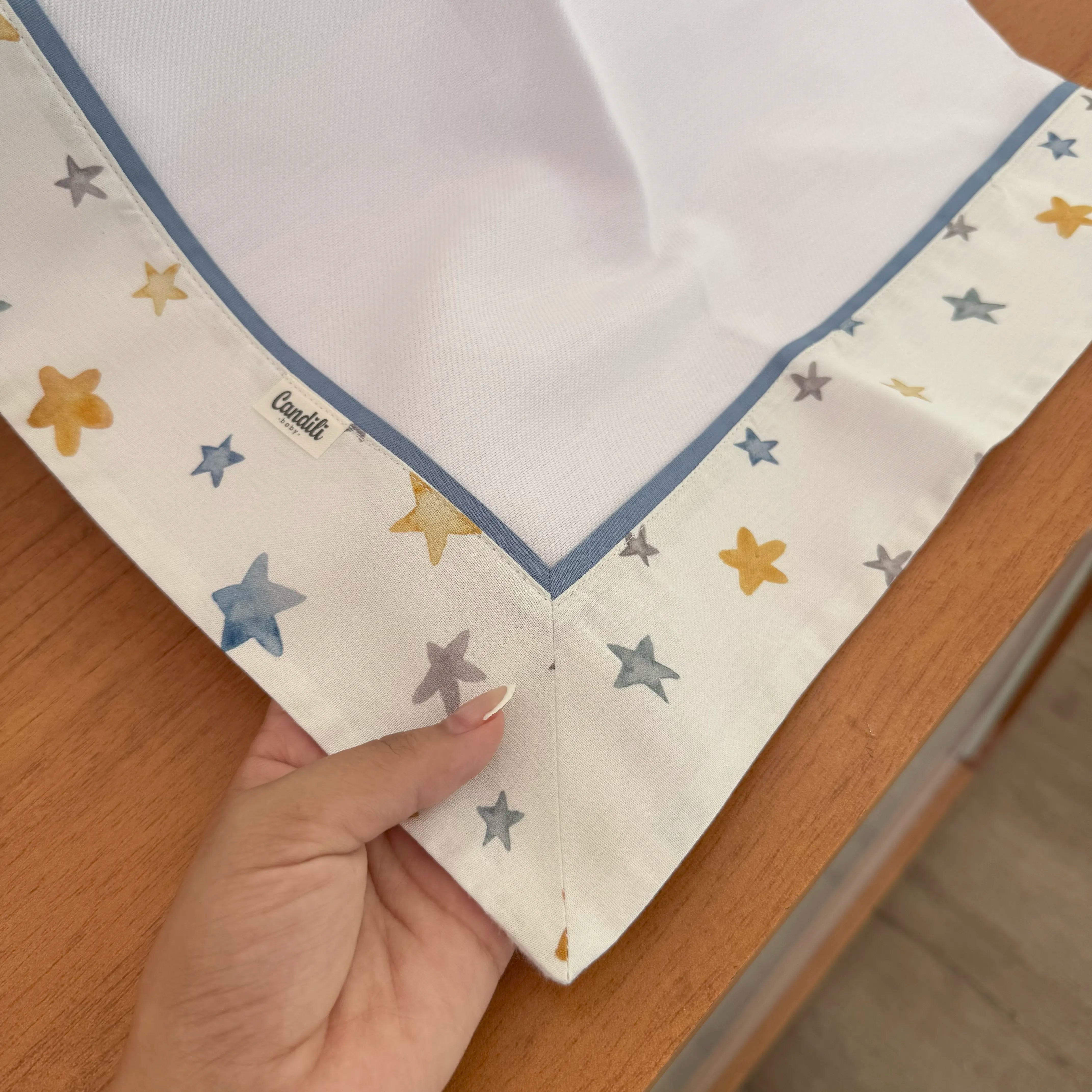 Cueiro Flanelado - Estrelas