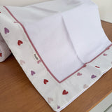 Cueiro Flanelado - Corações