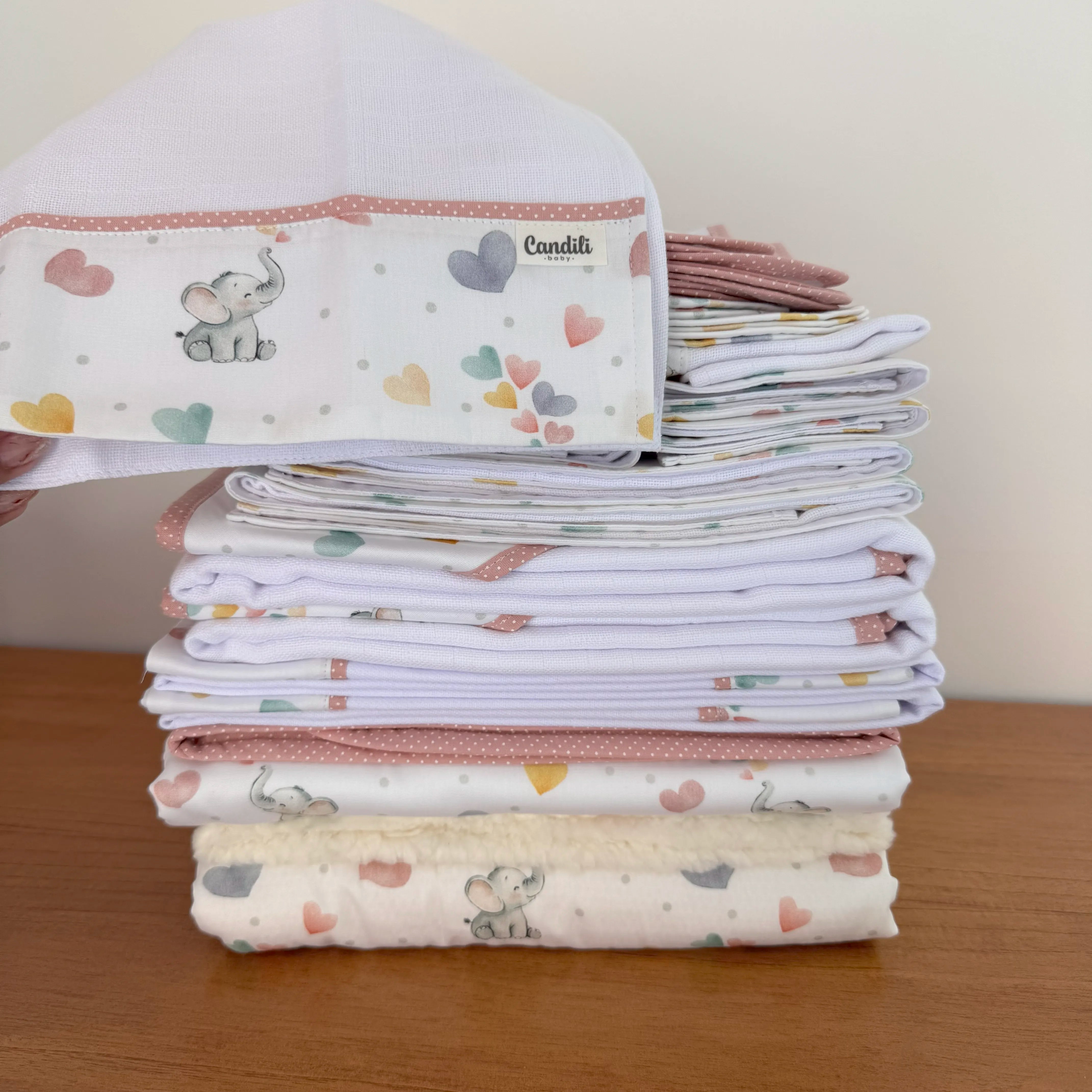 Kit Maternidade 20 peças - Elefantinha