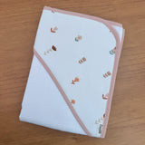 Kit Afeto 6 Peças: Fraldas de Boca, Fralda de Ombro, Fralda Multiuso e Toalha de Banho - Florescer